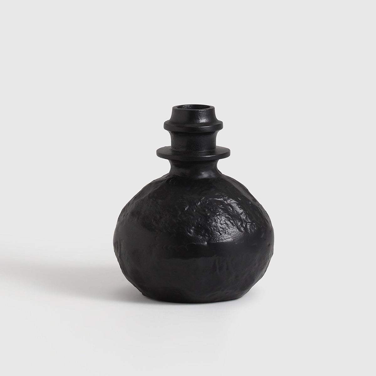 Deffi Black Aluminium Table Vase