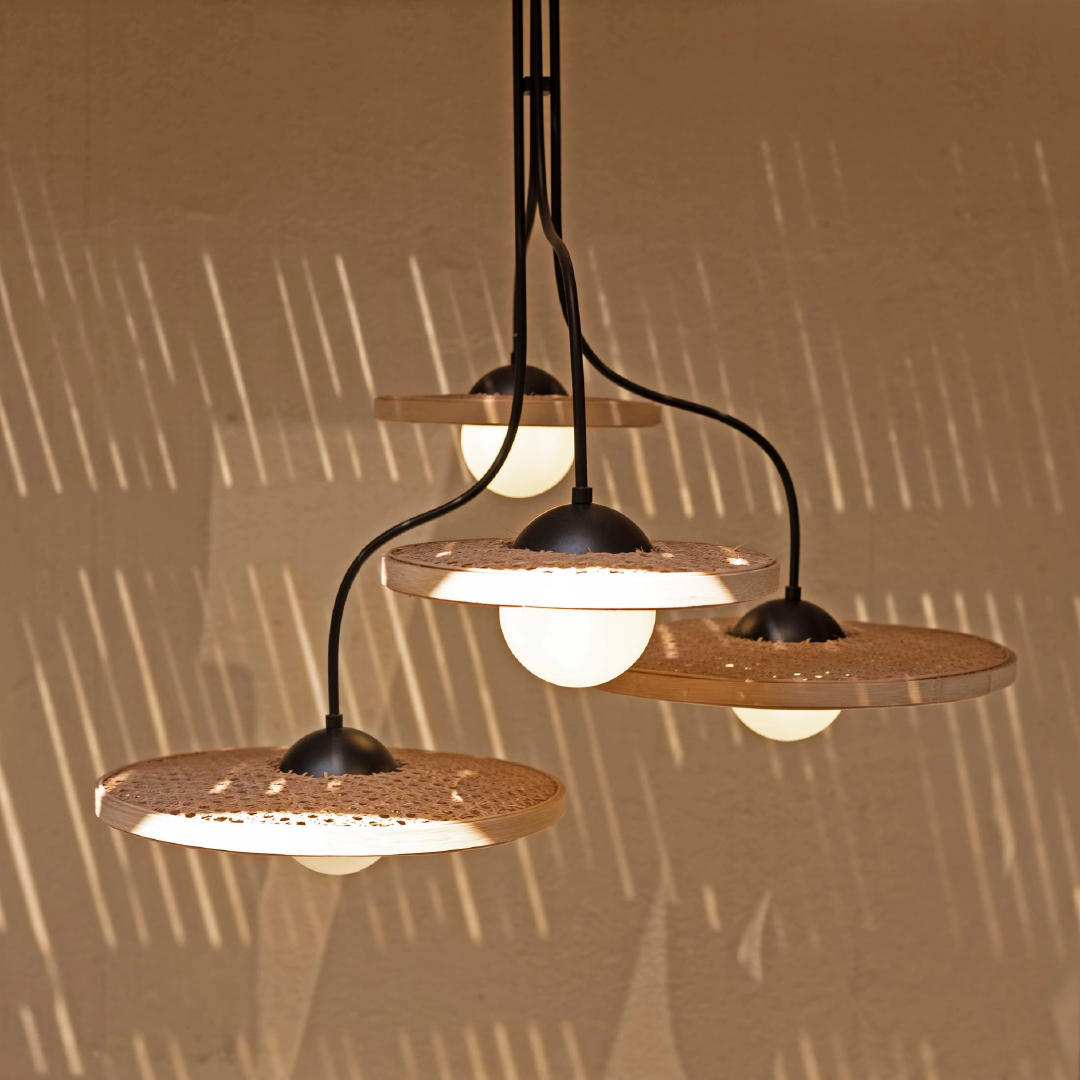 Space Discs Hanging Light