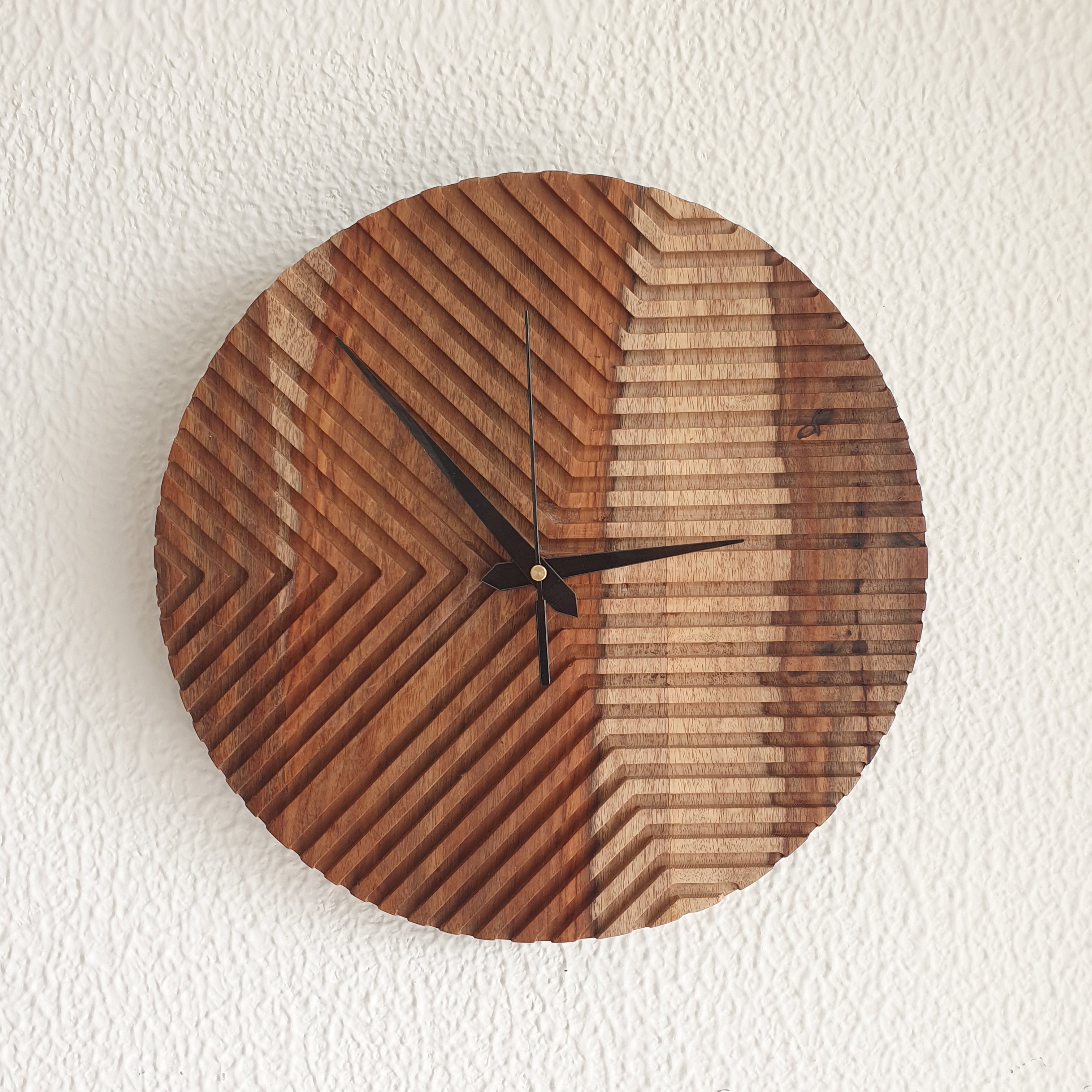 Debonair Wooden Clock