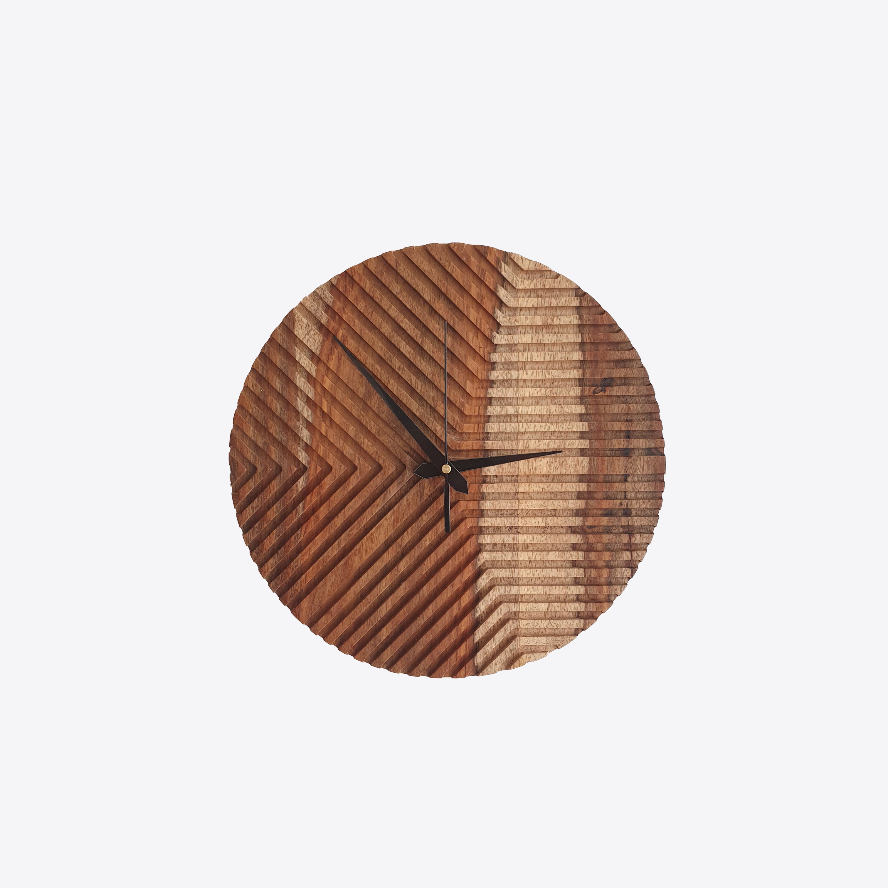 Debonair Wooden Clock