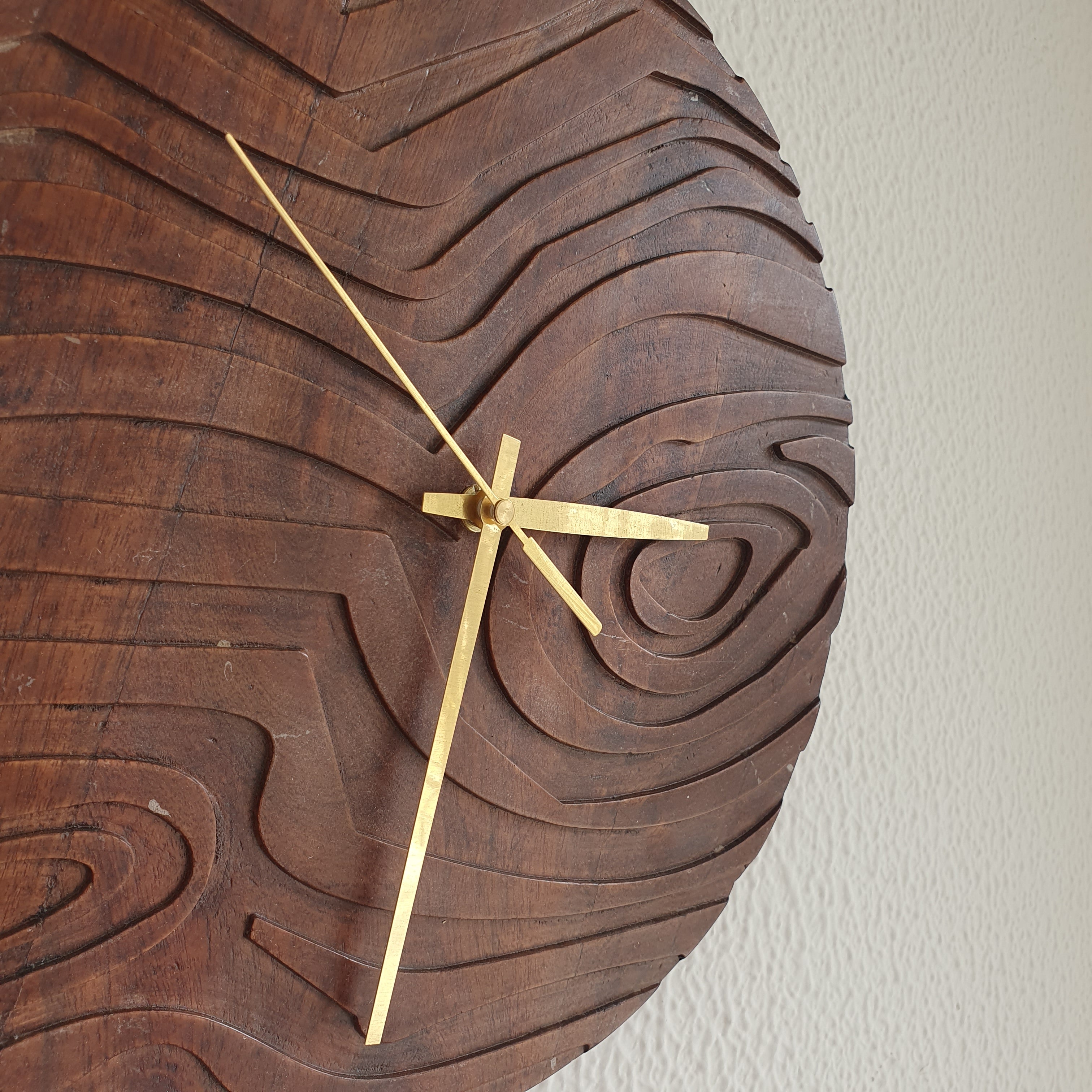 Alluring Wooden Clock