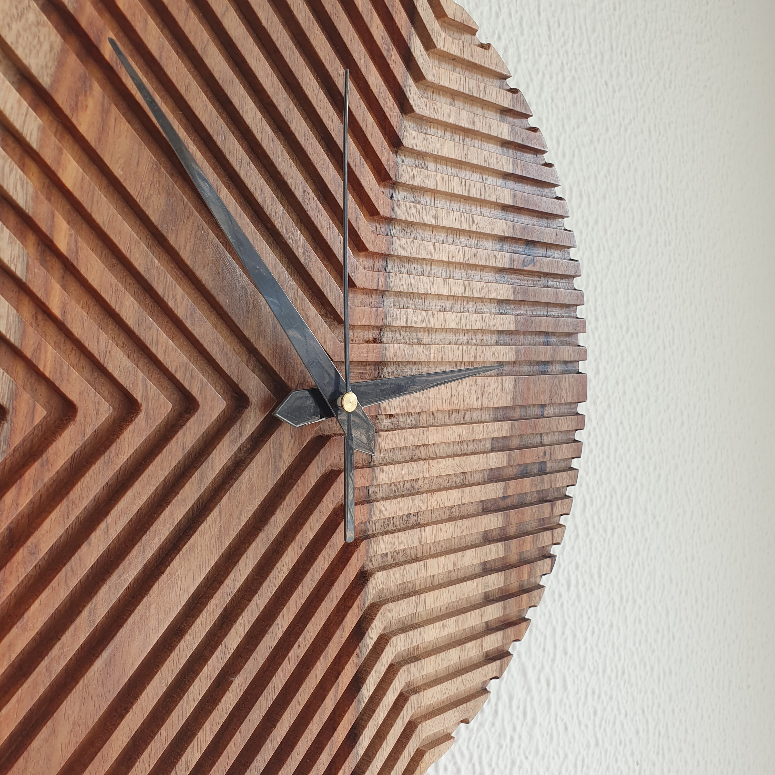 Debonair Wooden Clock