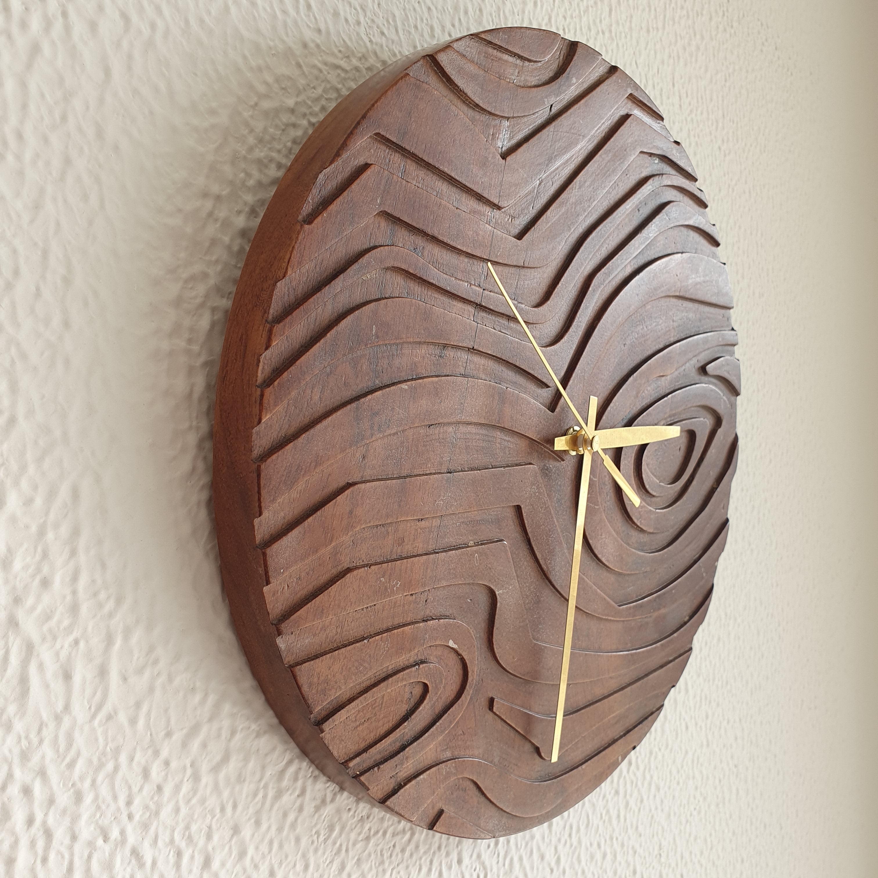 Alluring Wooden Clock