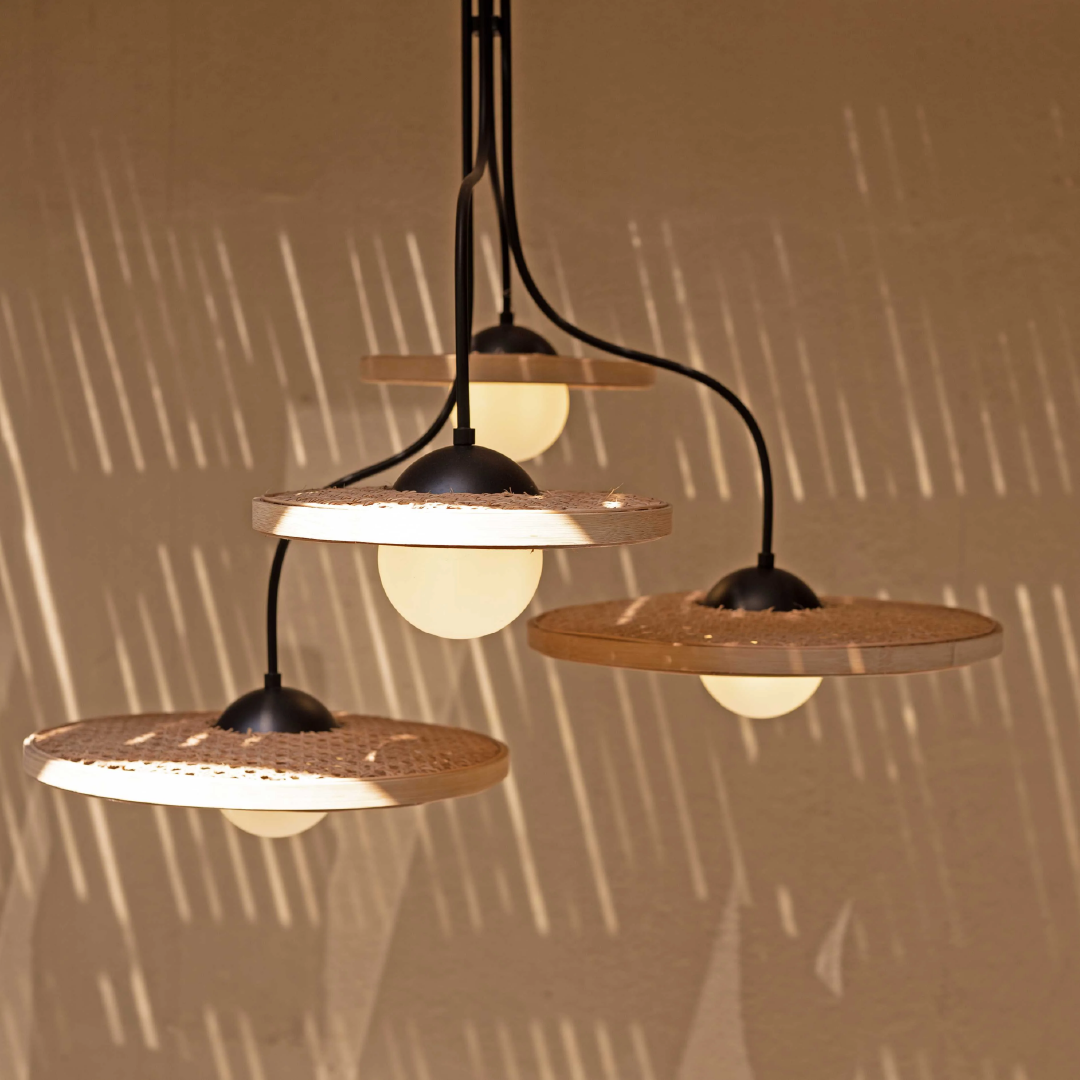 Space Discs Hanging Light