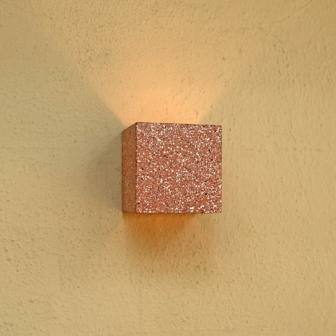 Sand Enclosed Wall Light