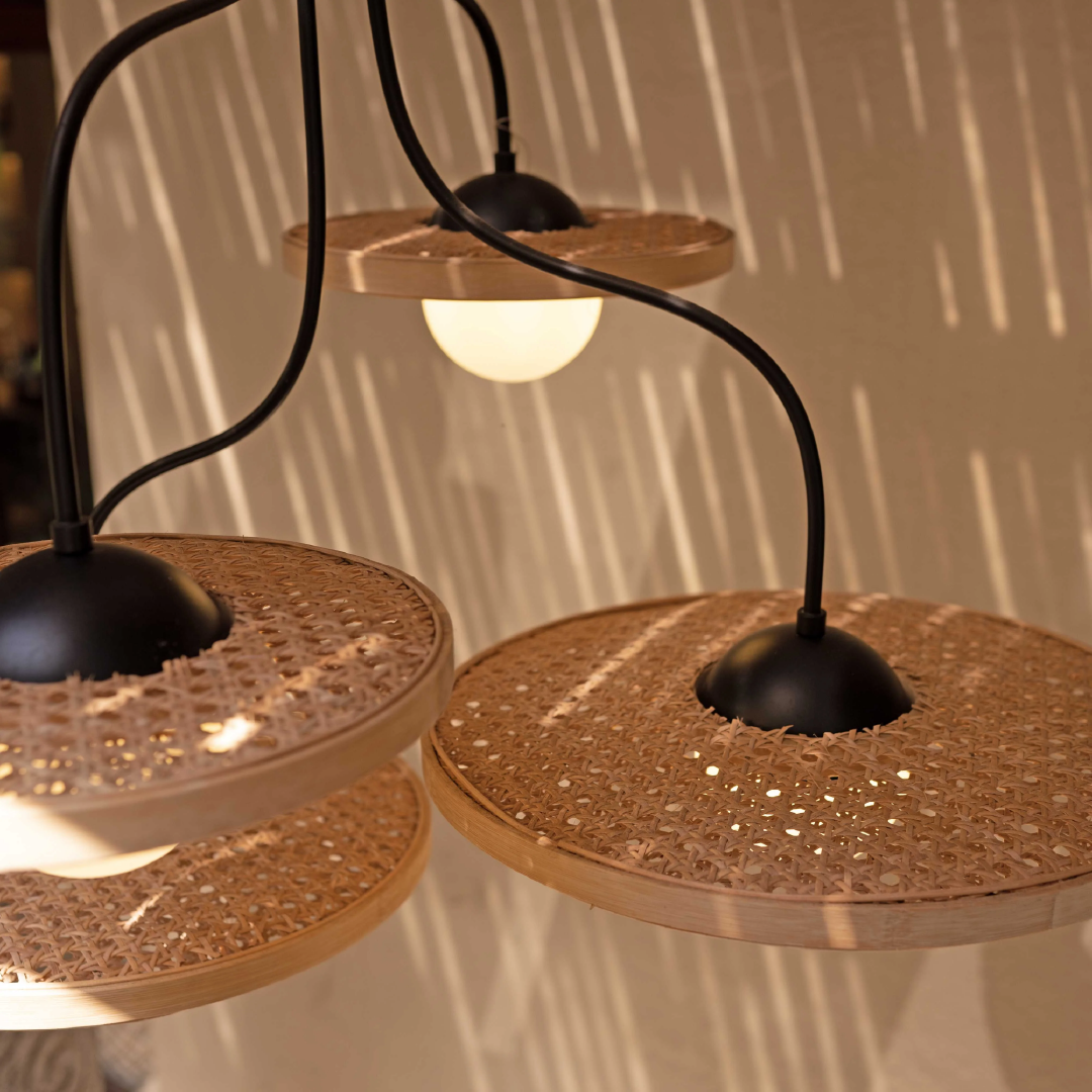 Space Discs Hanging Light