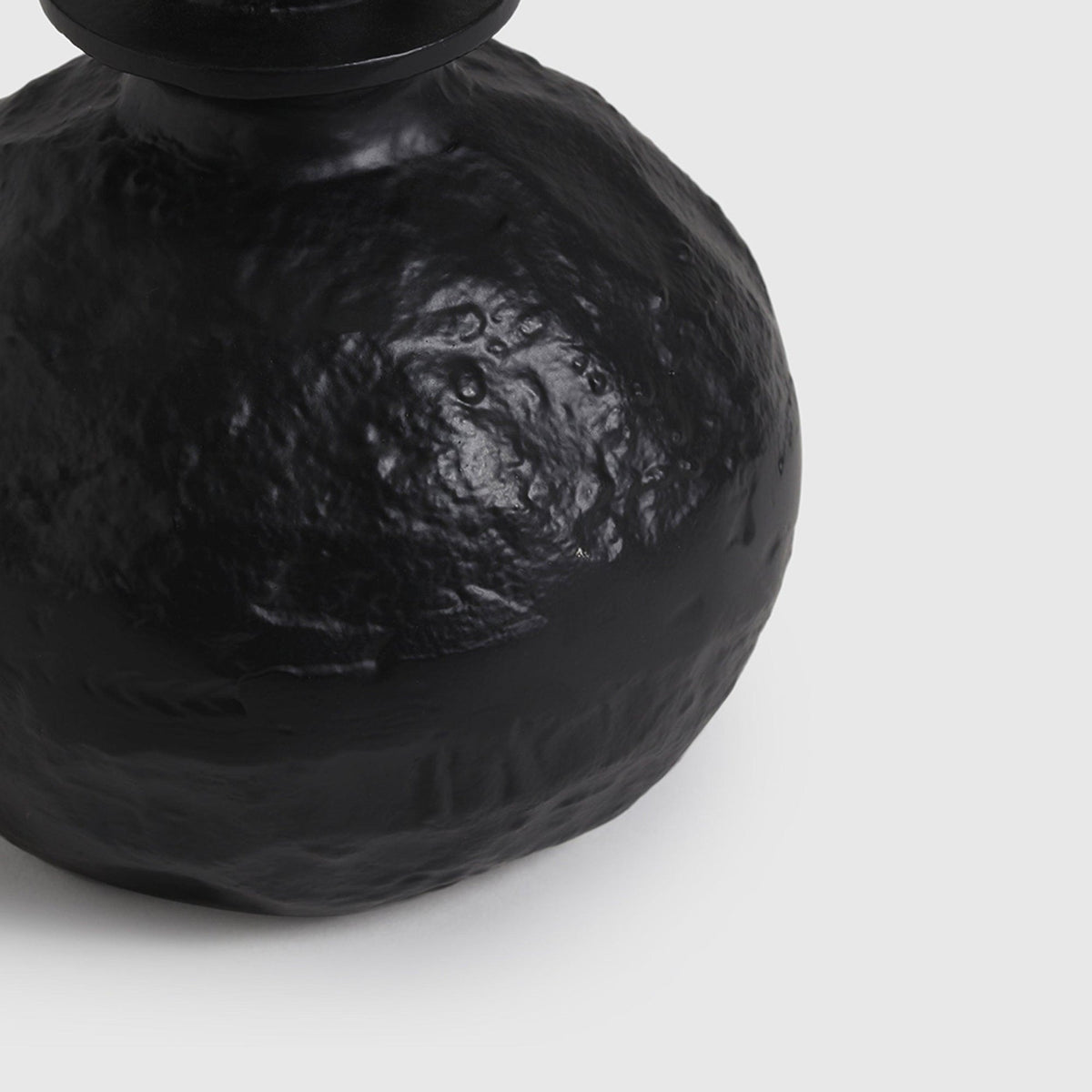 Deffi Black Aluminium Table Vase