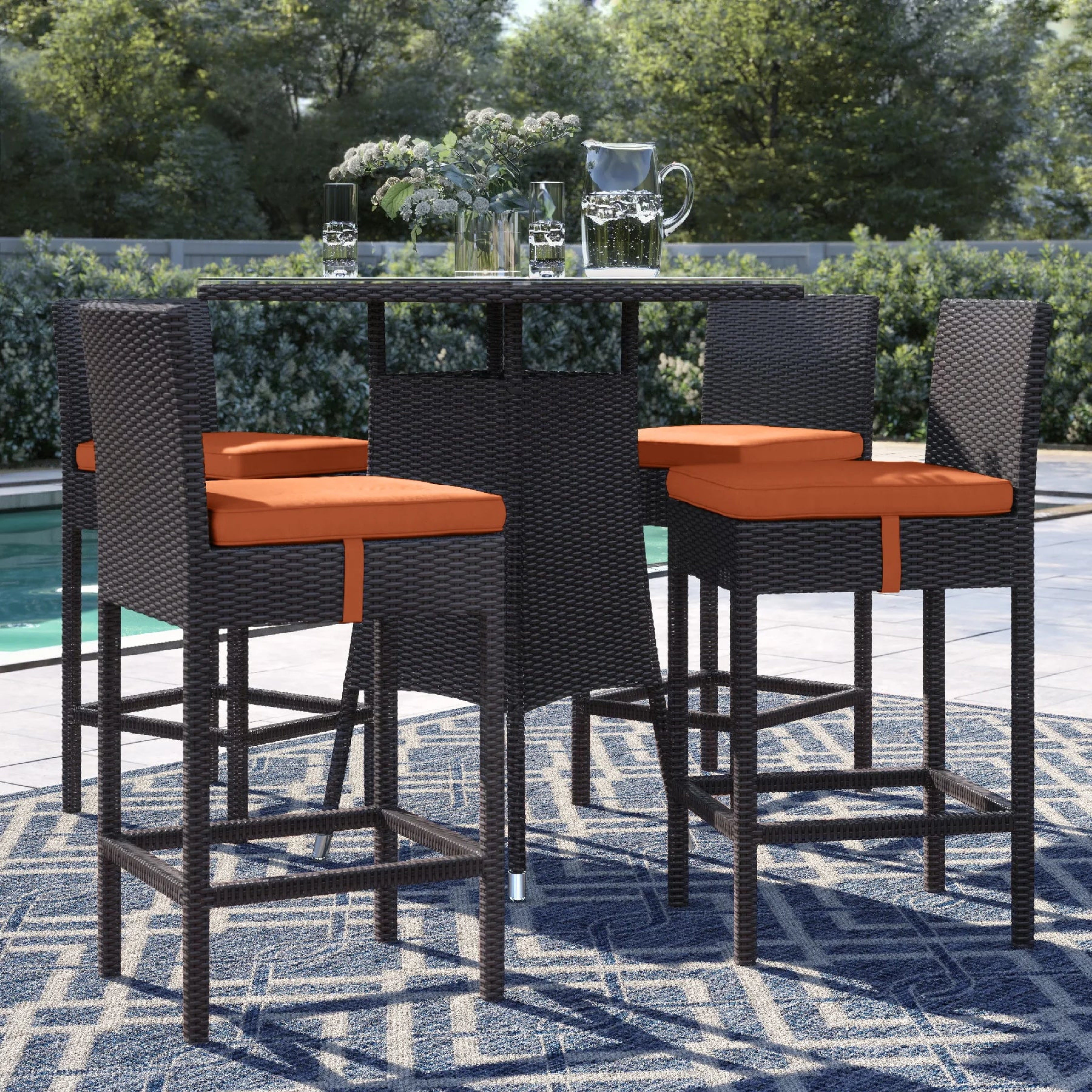 VOLTA OUTDOOR PATIO BAR SETS