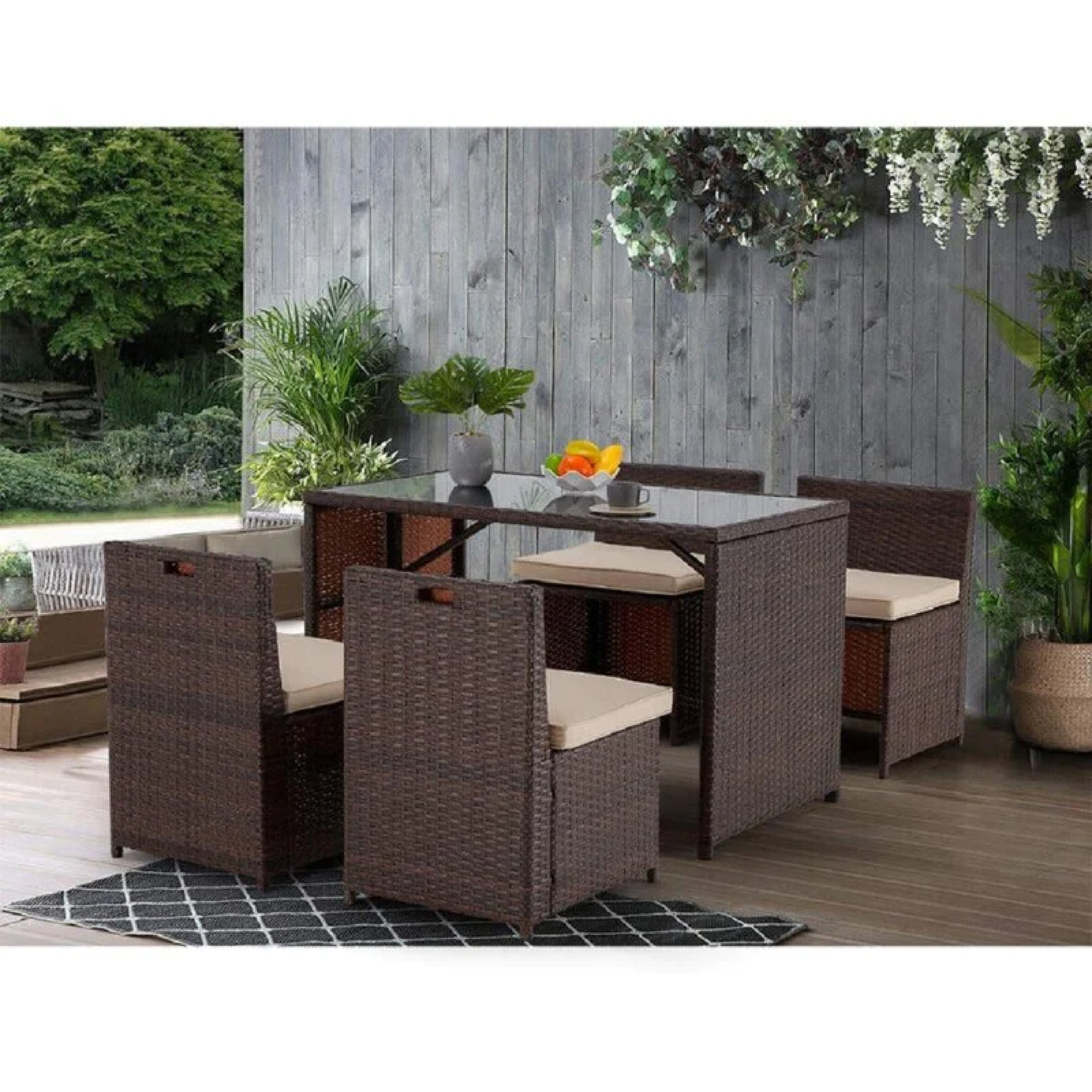 GRECO OUTDOOR PATIO DINING SET