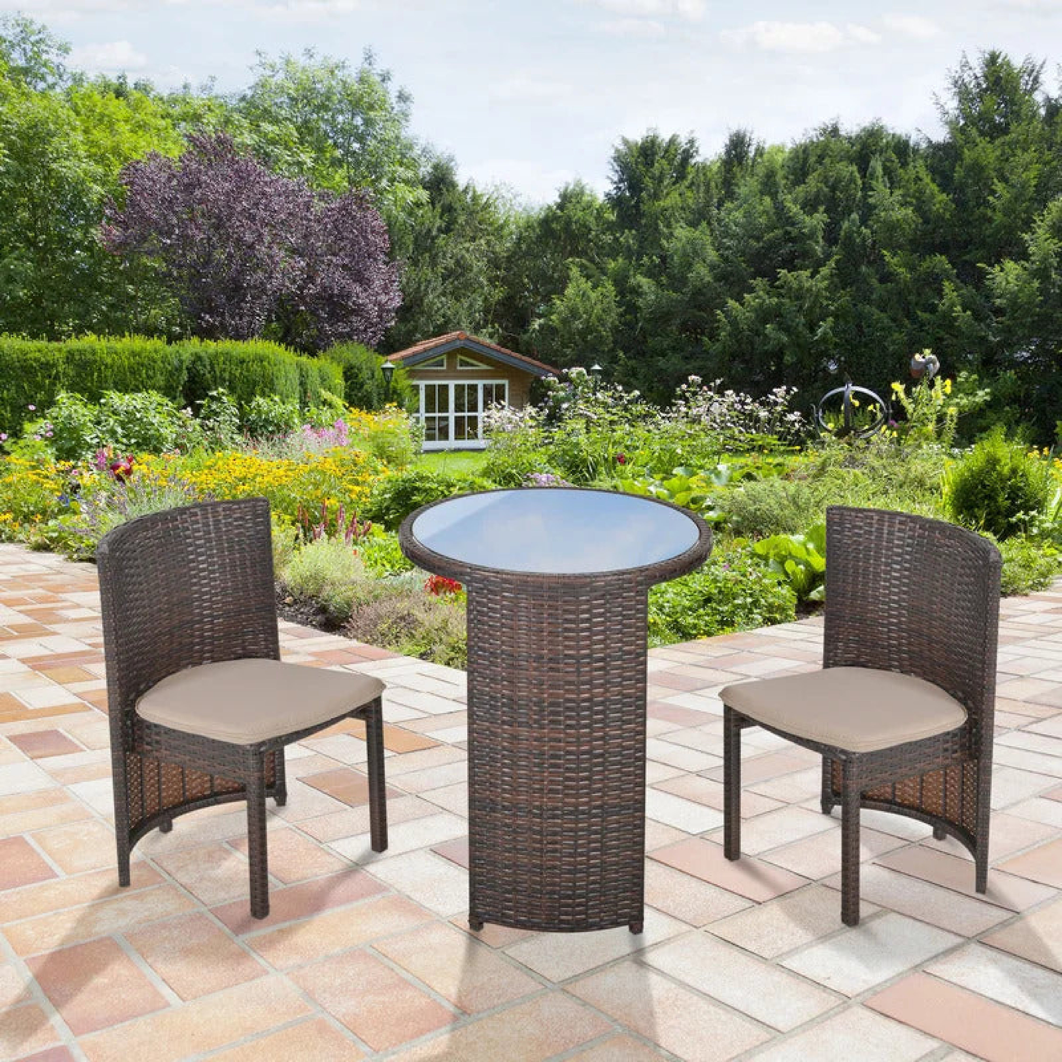 VAVRIK OUTDOOR PATIO SEATING SET