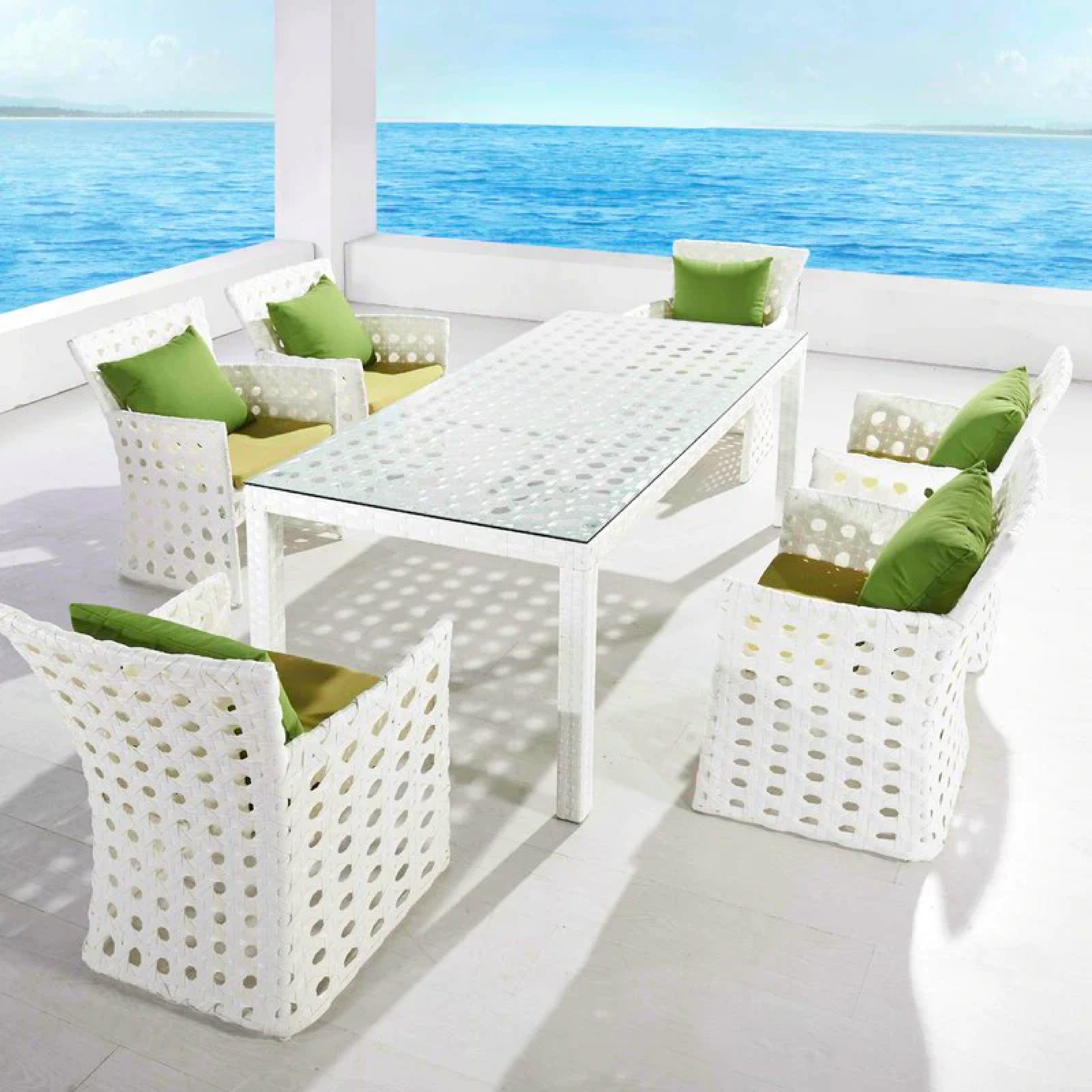 GERMANO OUTDOOR PATIO DINING SET