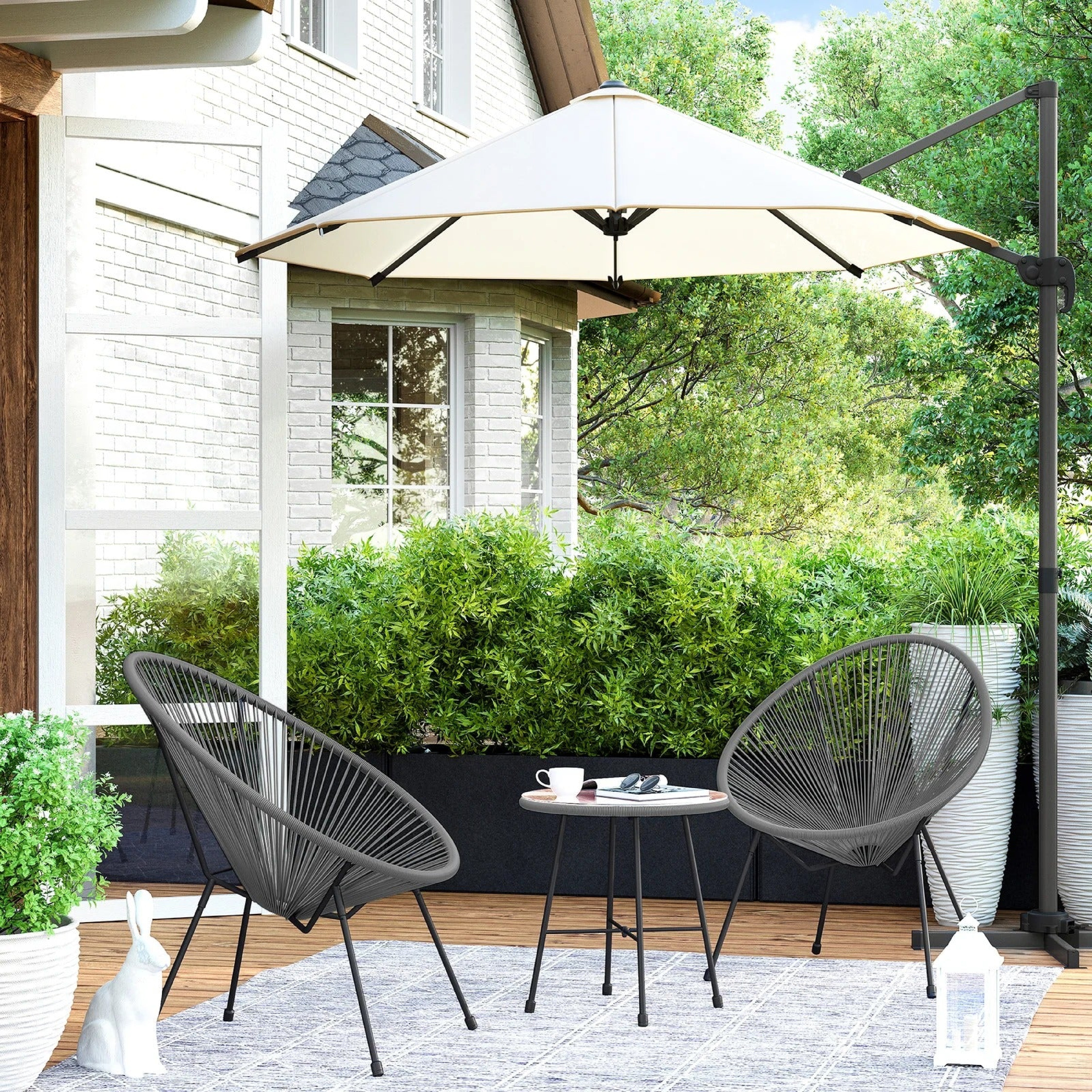 KINE OUTDOOR PATIO SEATING SET