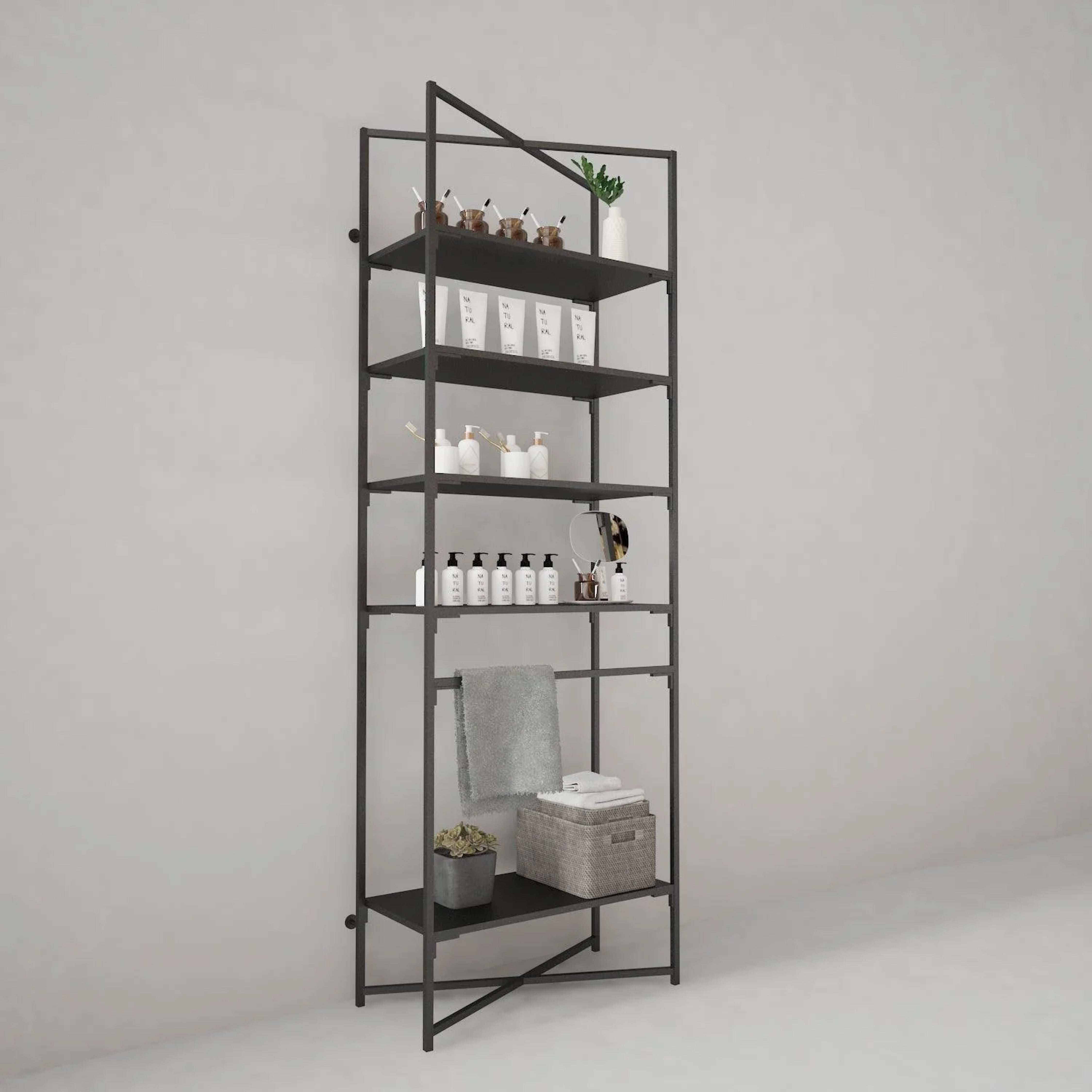 Single Display Rack Shelving System