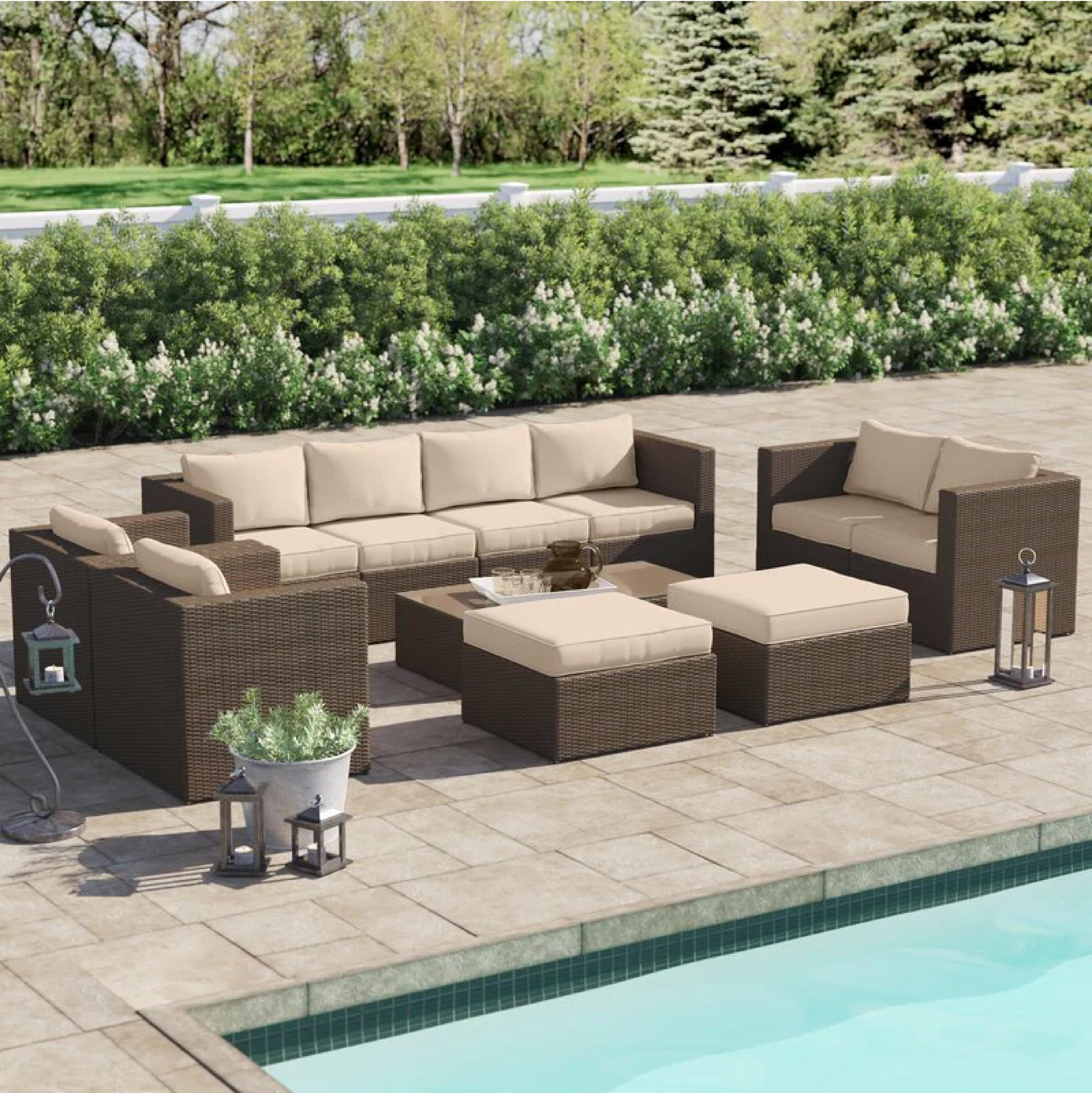 OLIVIER OUTDOOR SOFA SET