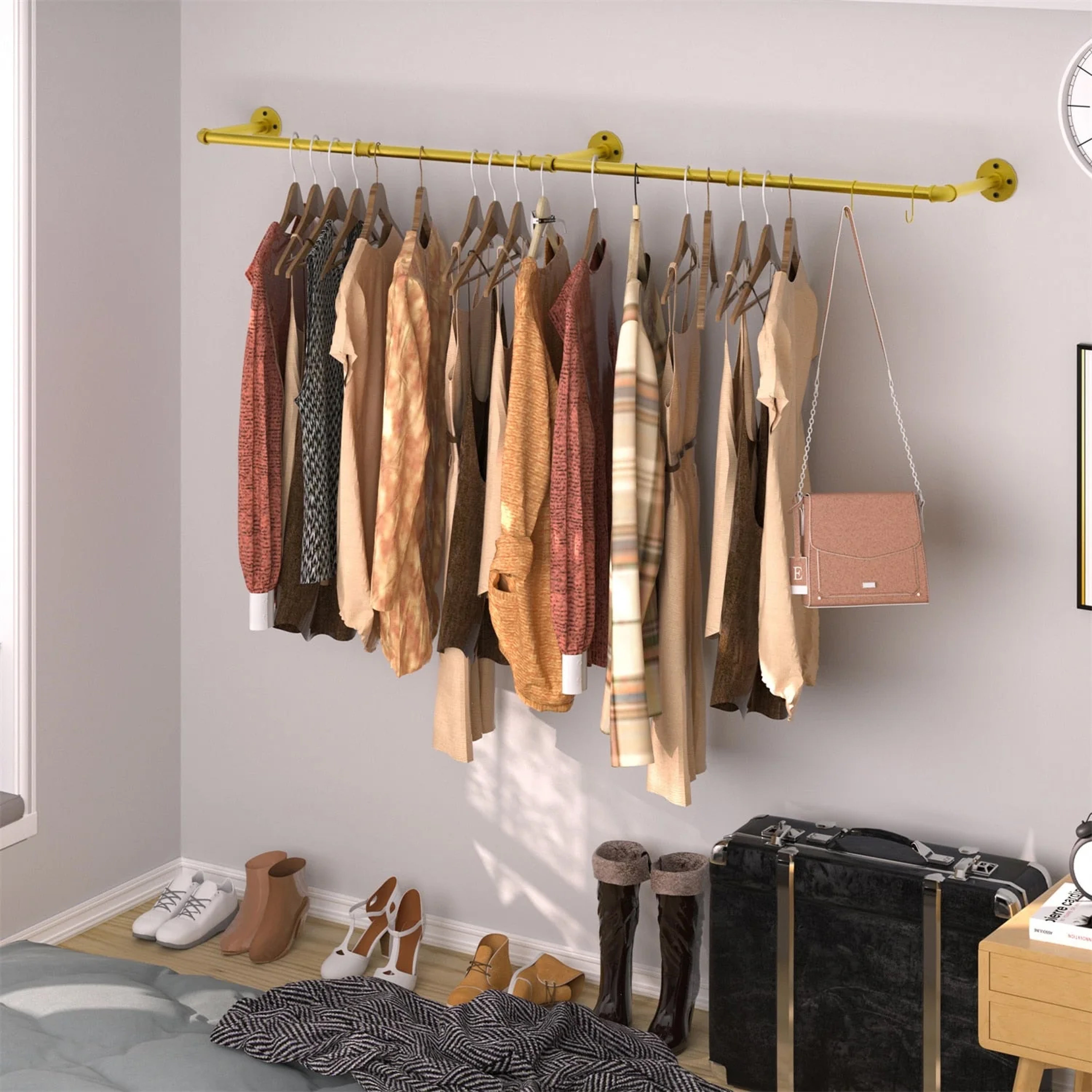 Birch Clothes Rail