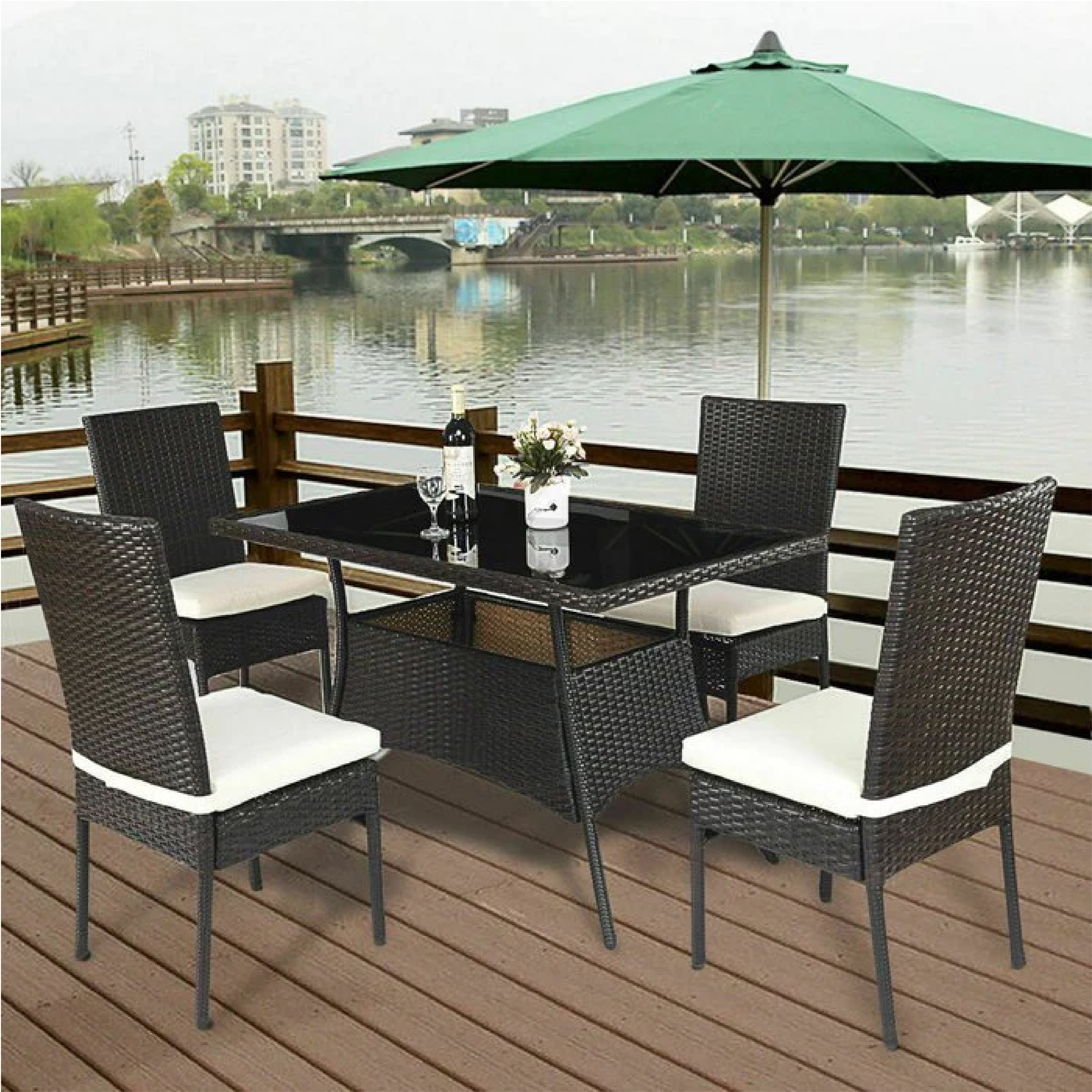 BONUCCI OUTDOOR PATIO DINING SET