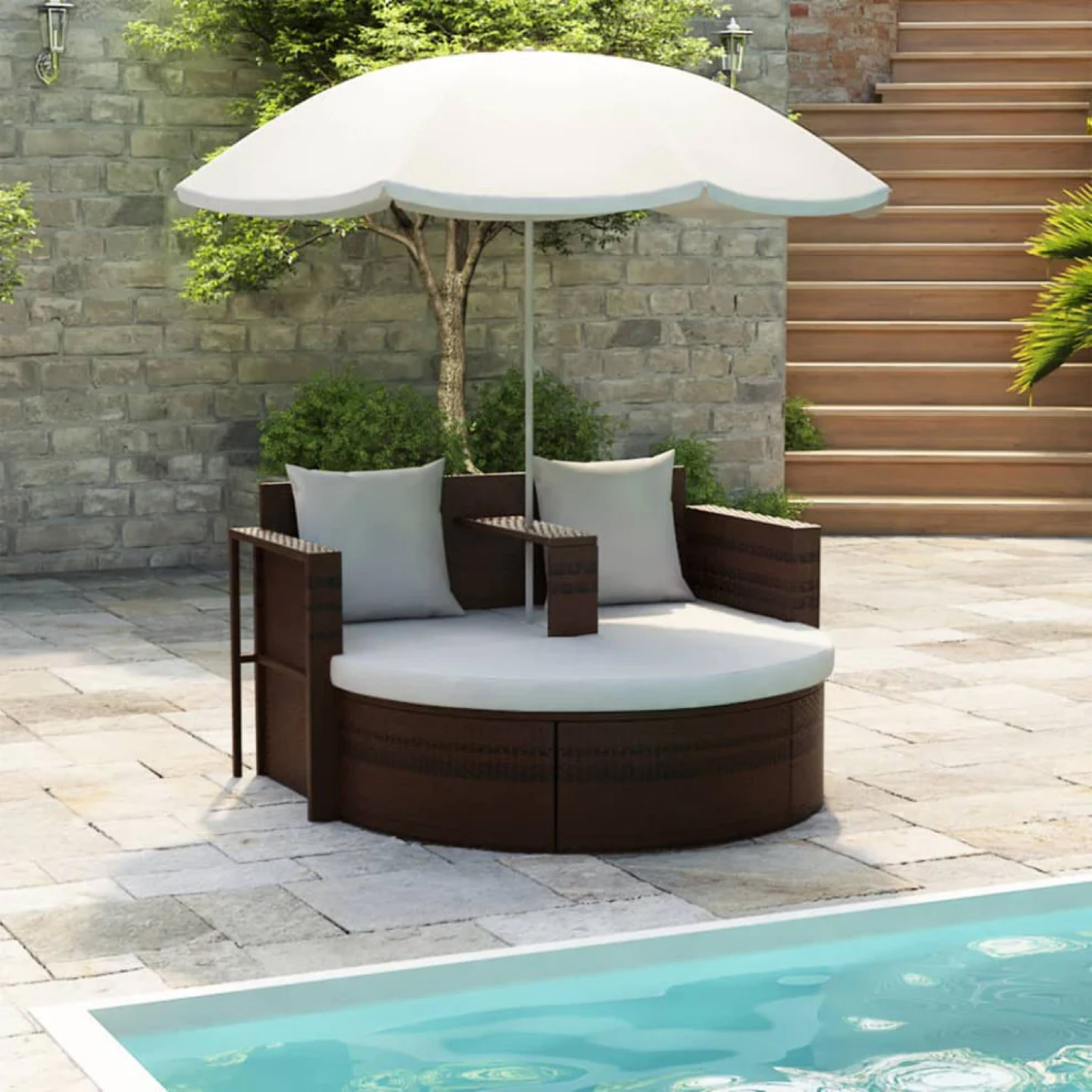 DONATELLO OUTDOOR POOLSIDE SUNBED