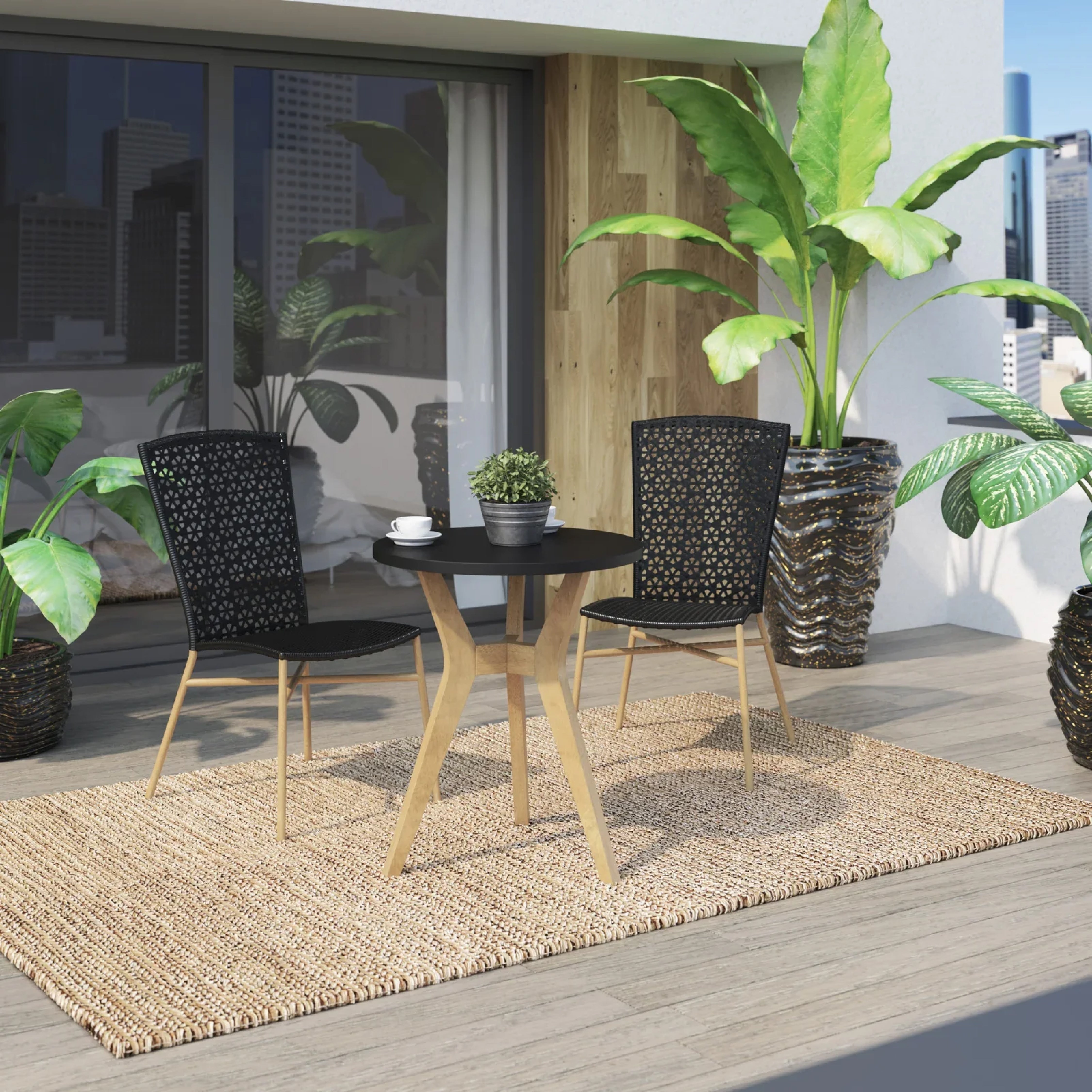 RENE OUTDOOR PATIO SEATING SET