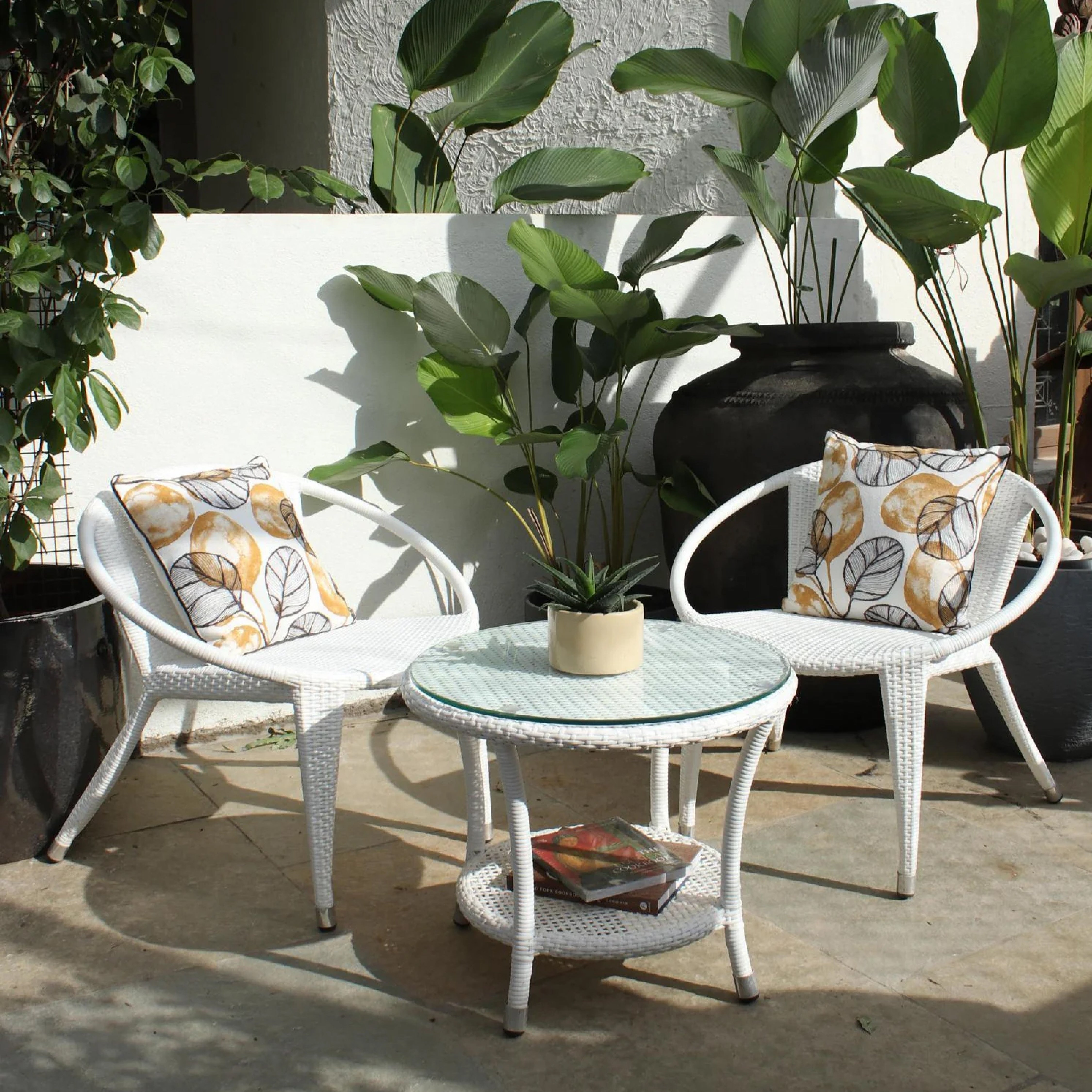 SHIBBU OUTDOOR PATIO SEATING SET