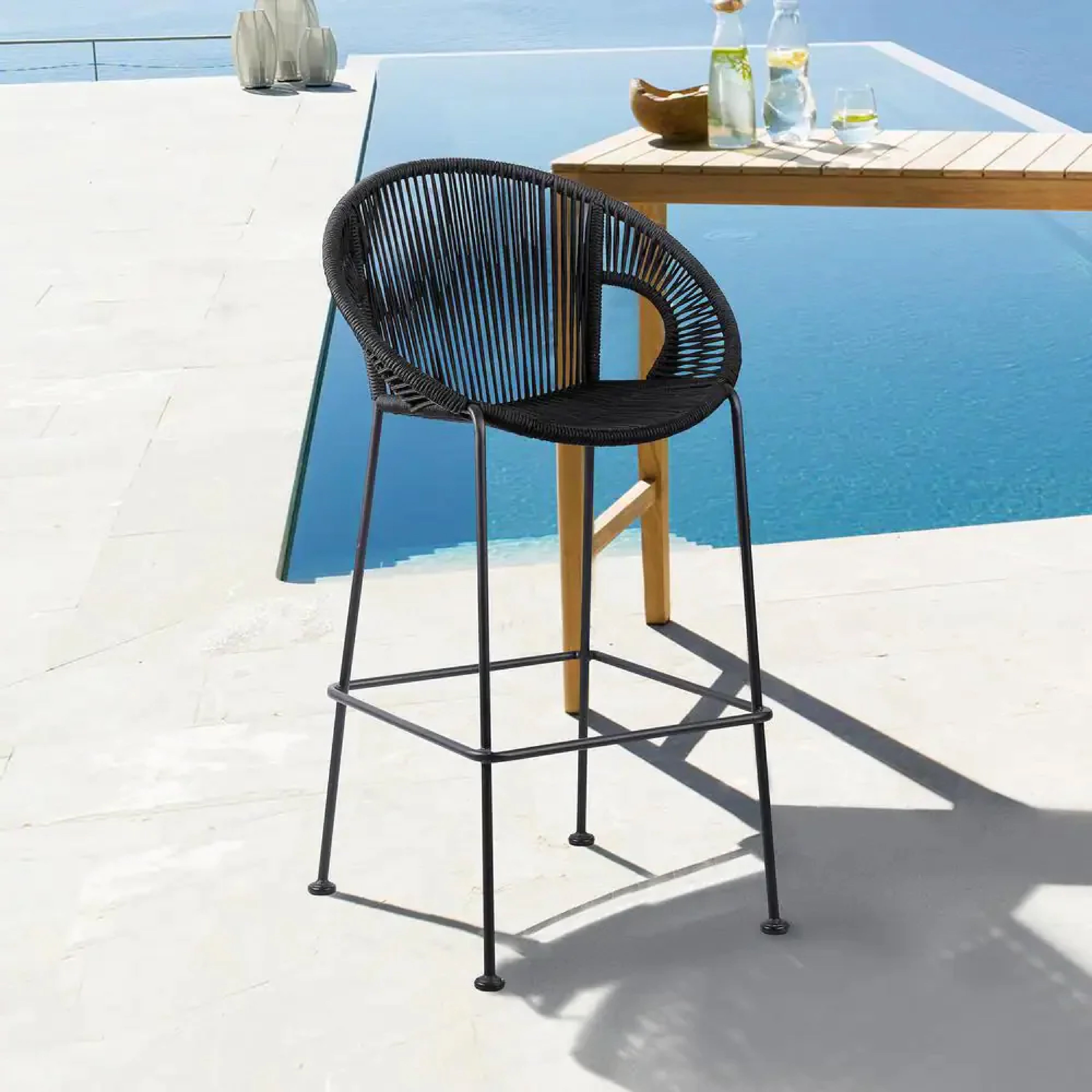 MINIATI OUTDOOR PATIO BAR CHAIR