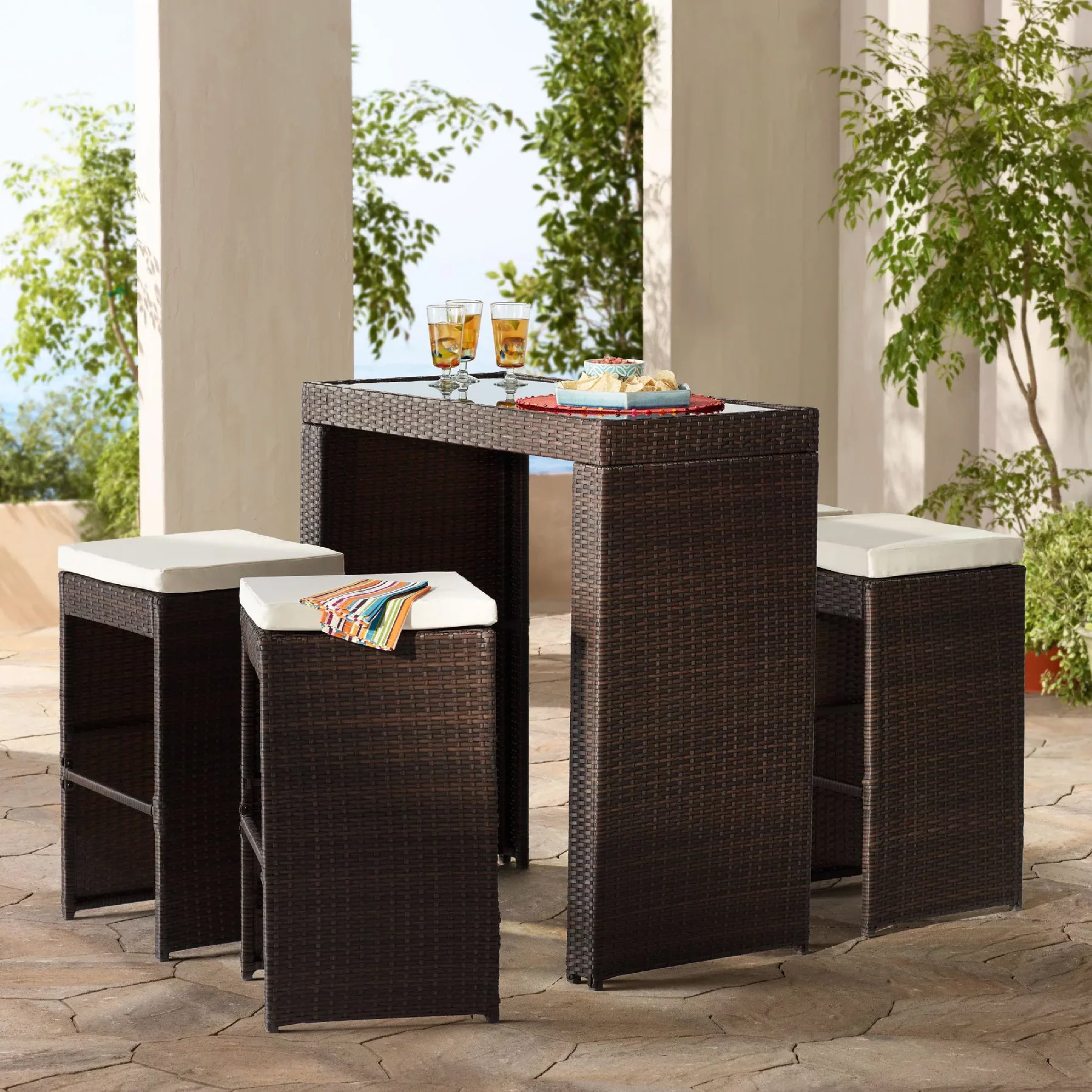 CAPONE OUTDOOR PATIO BAR SETS