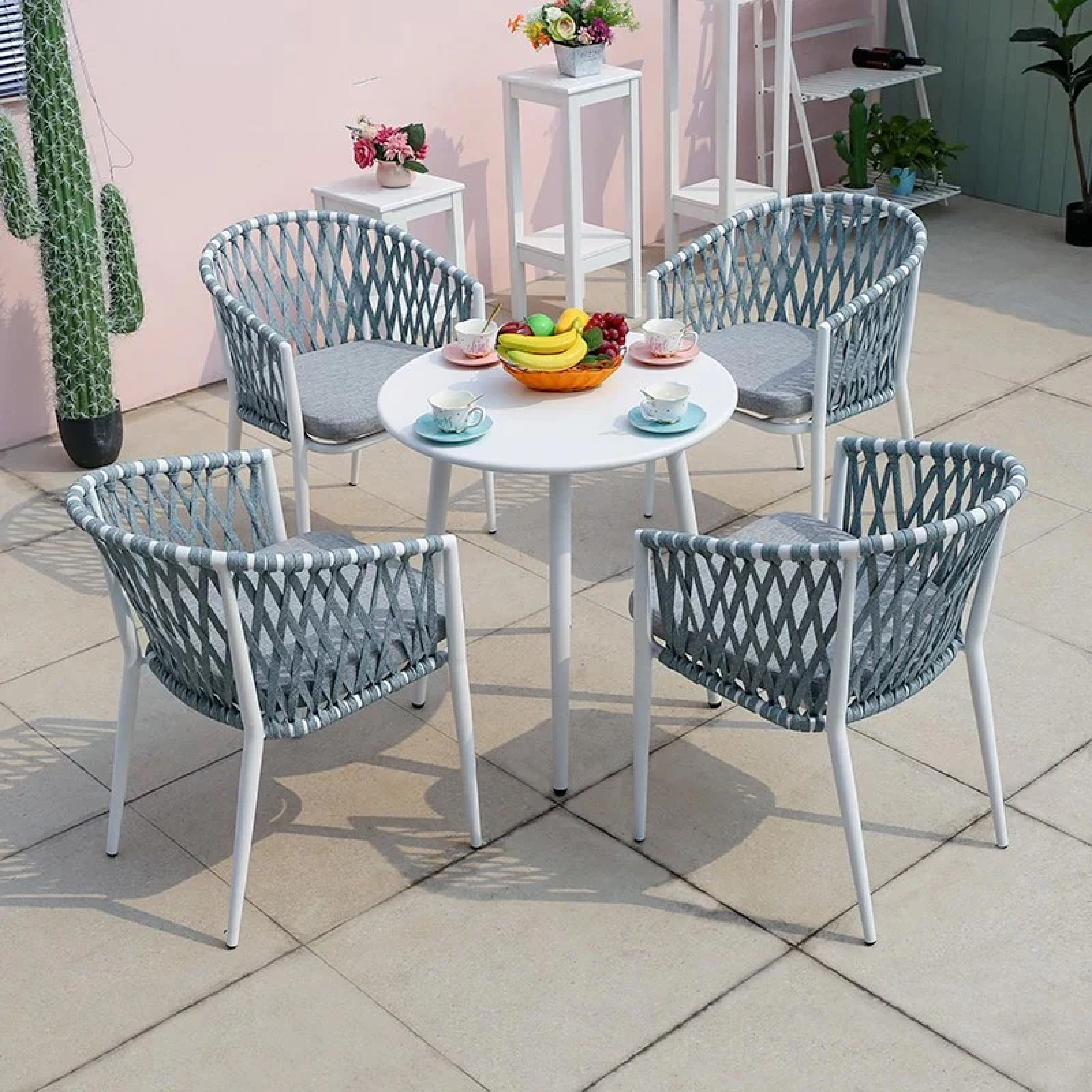 ZAGORA OUTDOOR PATIO SEATING SET