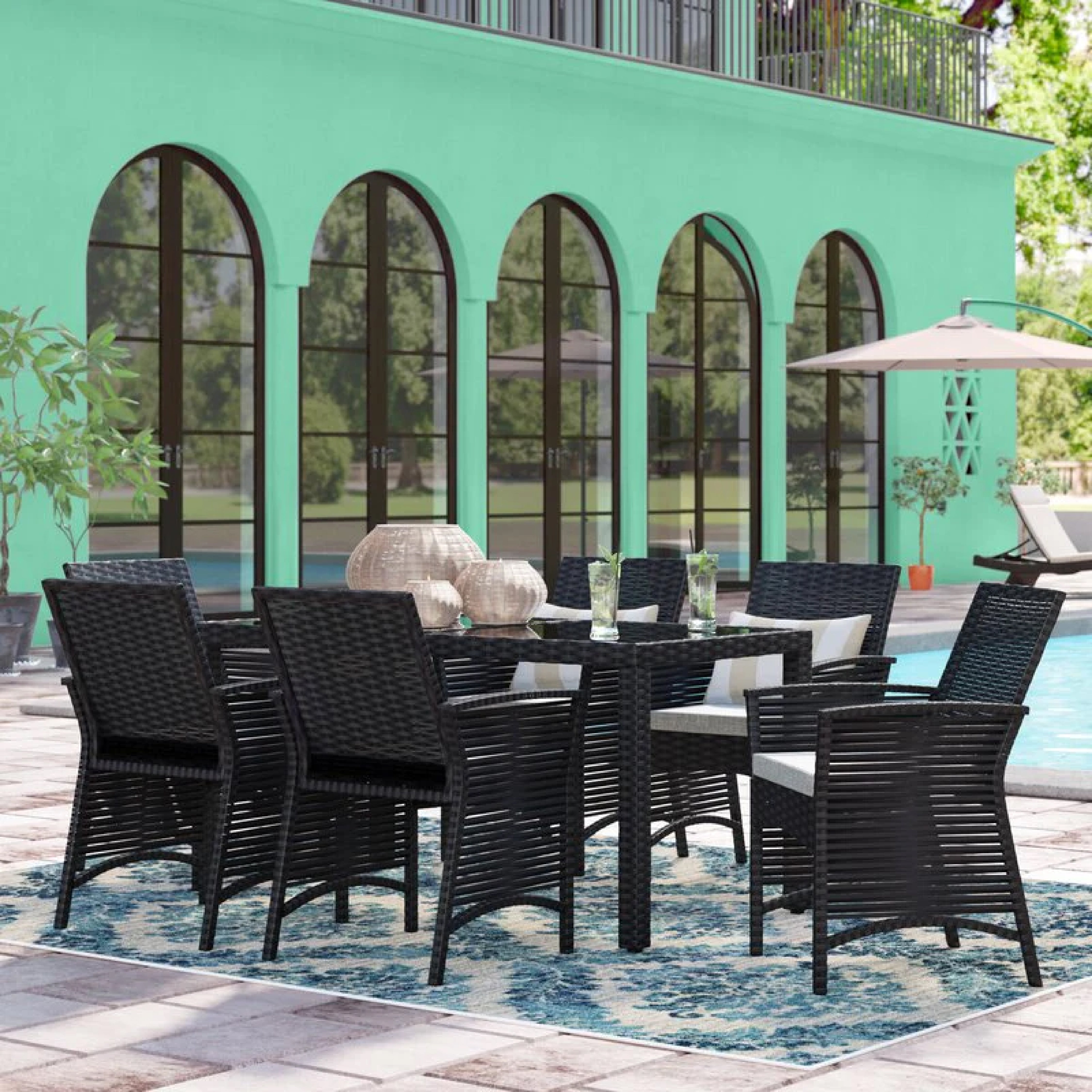 PALERMO OUTDOOR PATIO DINING SET