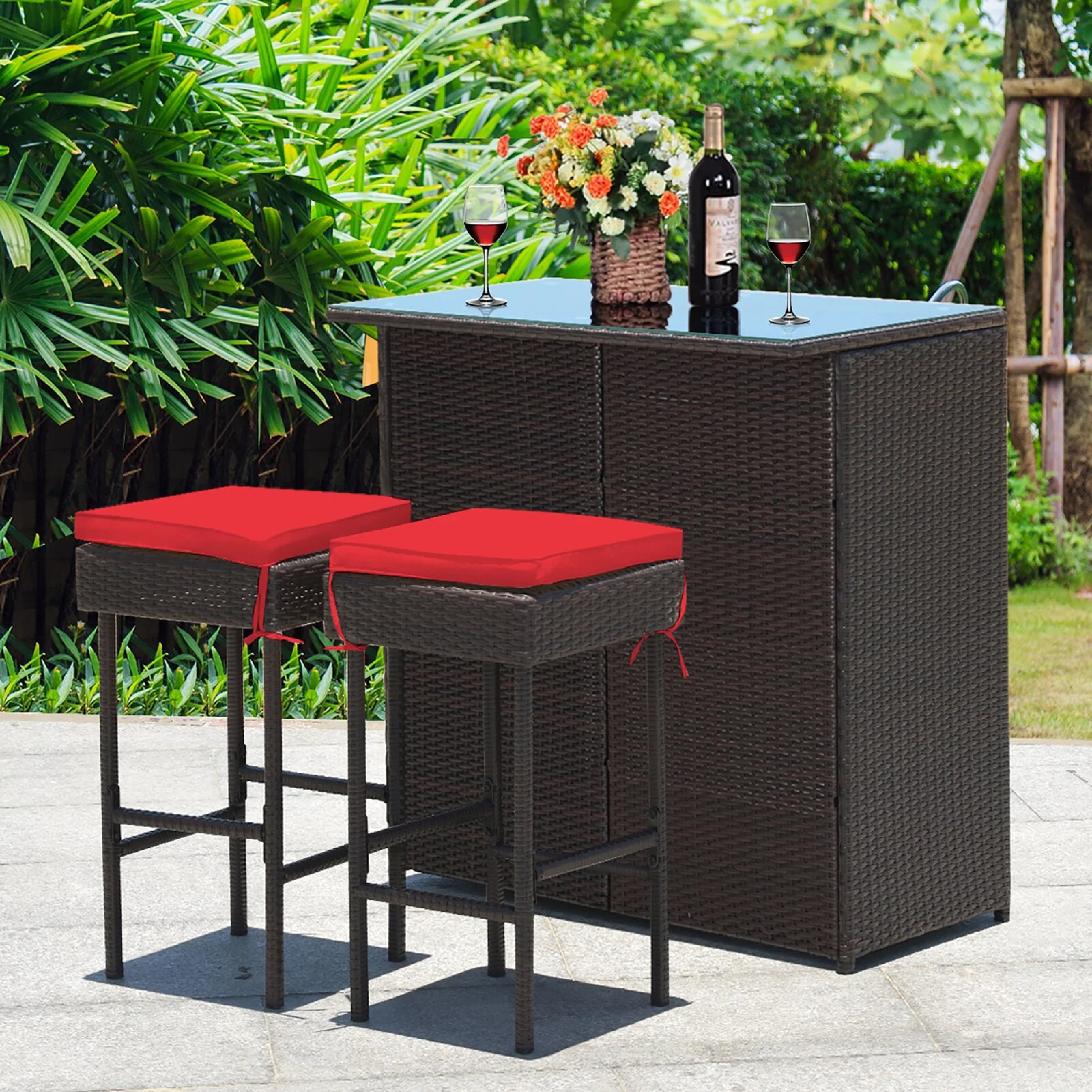 MASSIMO OUTDOOR PATIO BAR SETS