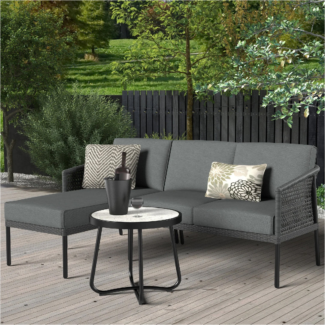 TRYFONE OUTDOOR GARDEN BALCONY SOFA SET