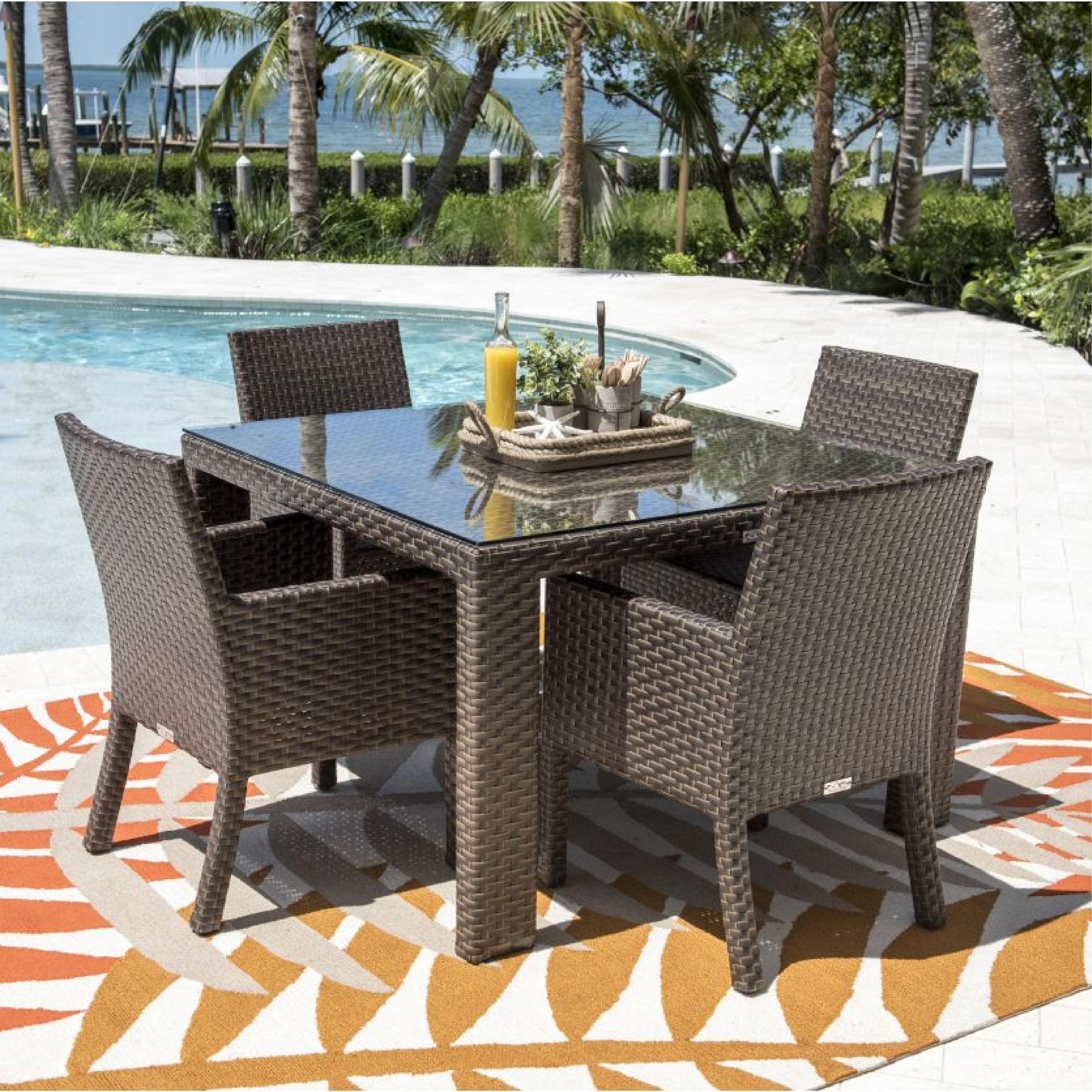 NAPOLITANO OUTDOOR PATIO DINING SET