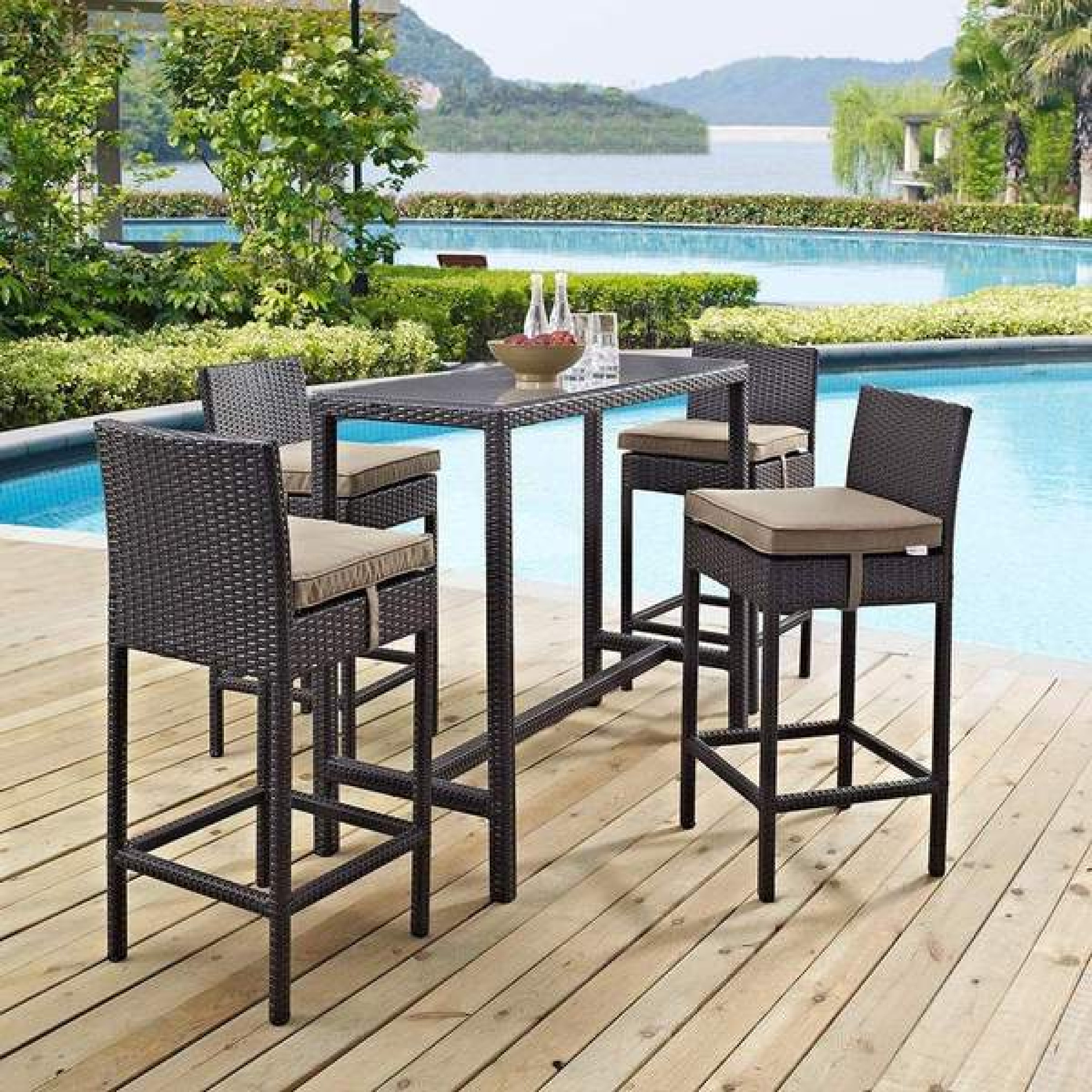 MAZZI OUTDOOR PATIO BAR SETS