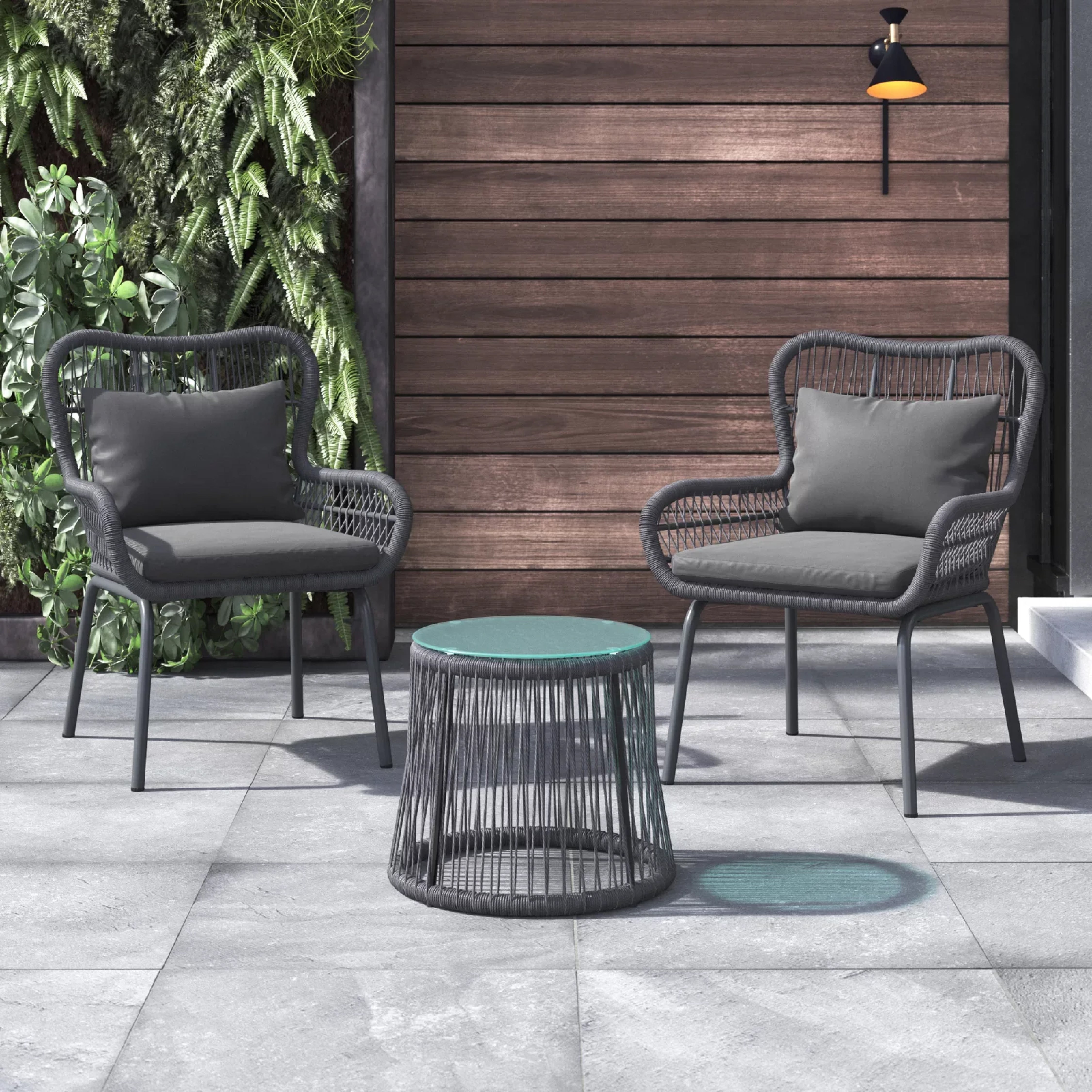 INTRA OUTDOOR PATIO SEATING SET