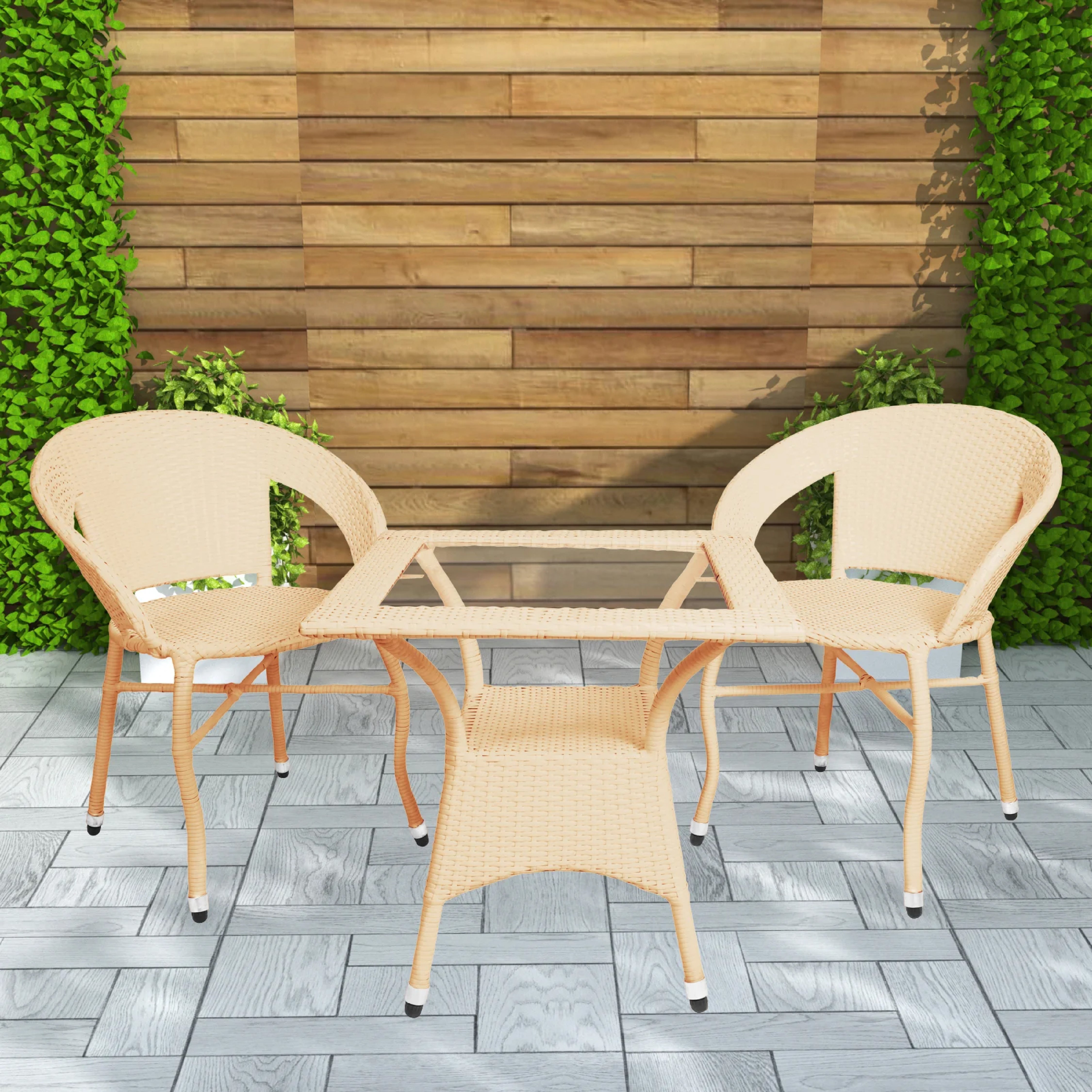 GLIDE OUTDOOR PATIO SEATING SET