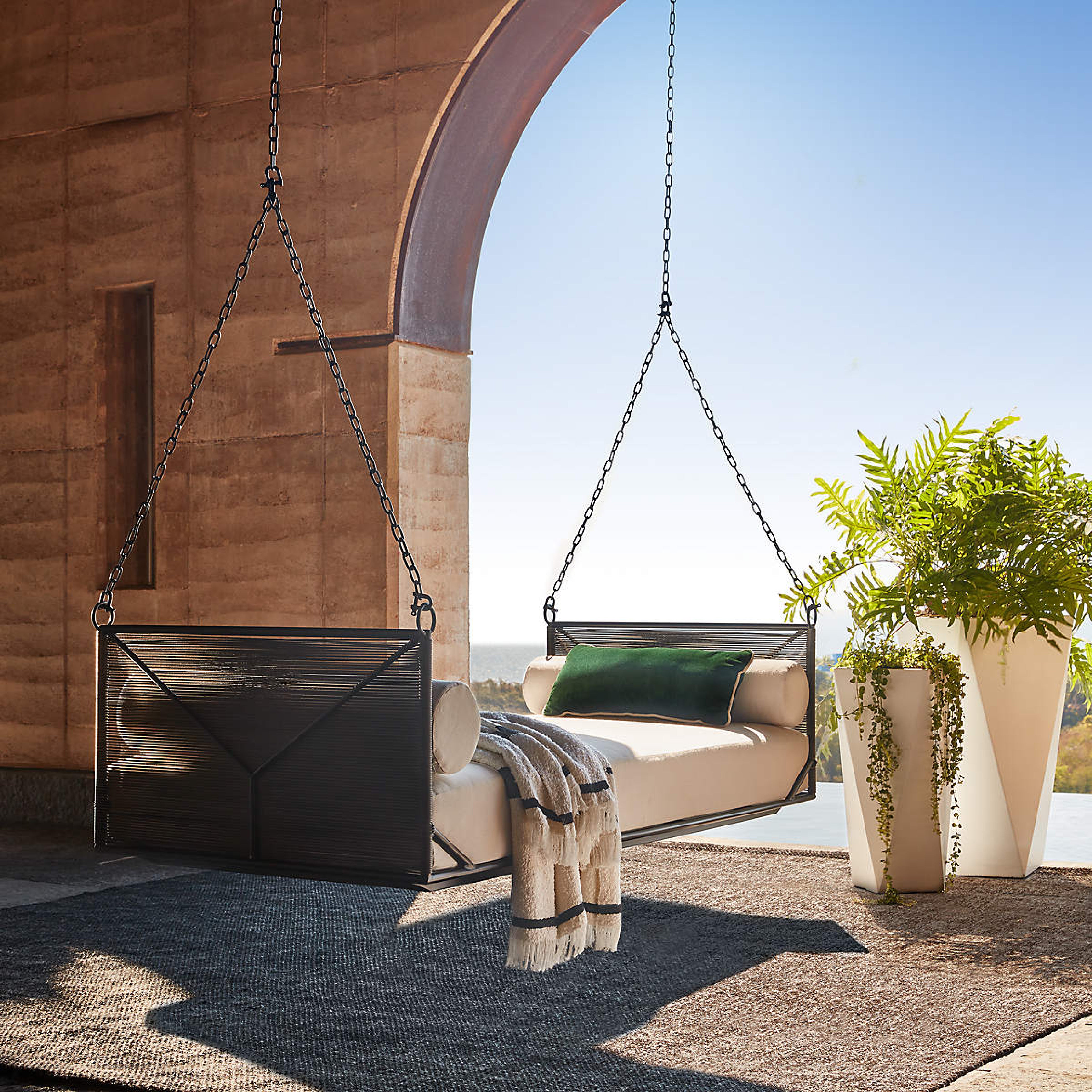 MICHEL THREE SEATER HANGING SWING