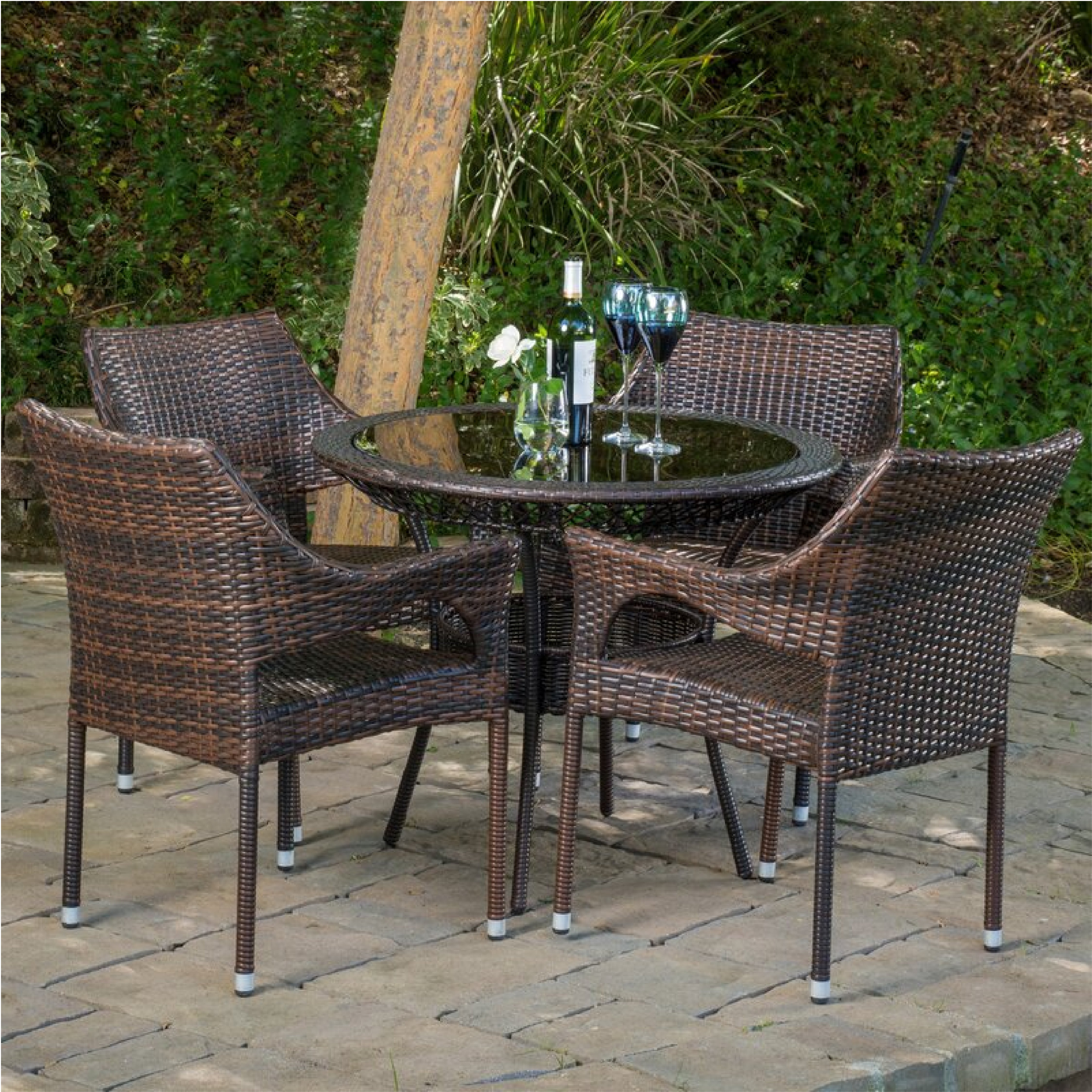 DONINI OUTDOOR PATIO DINING SET