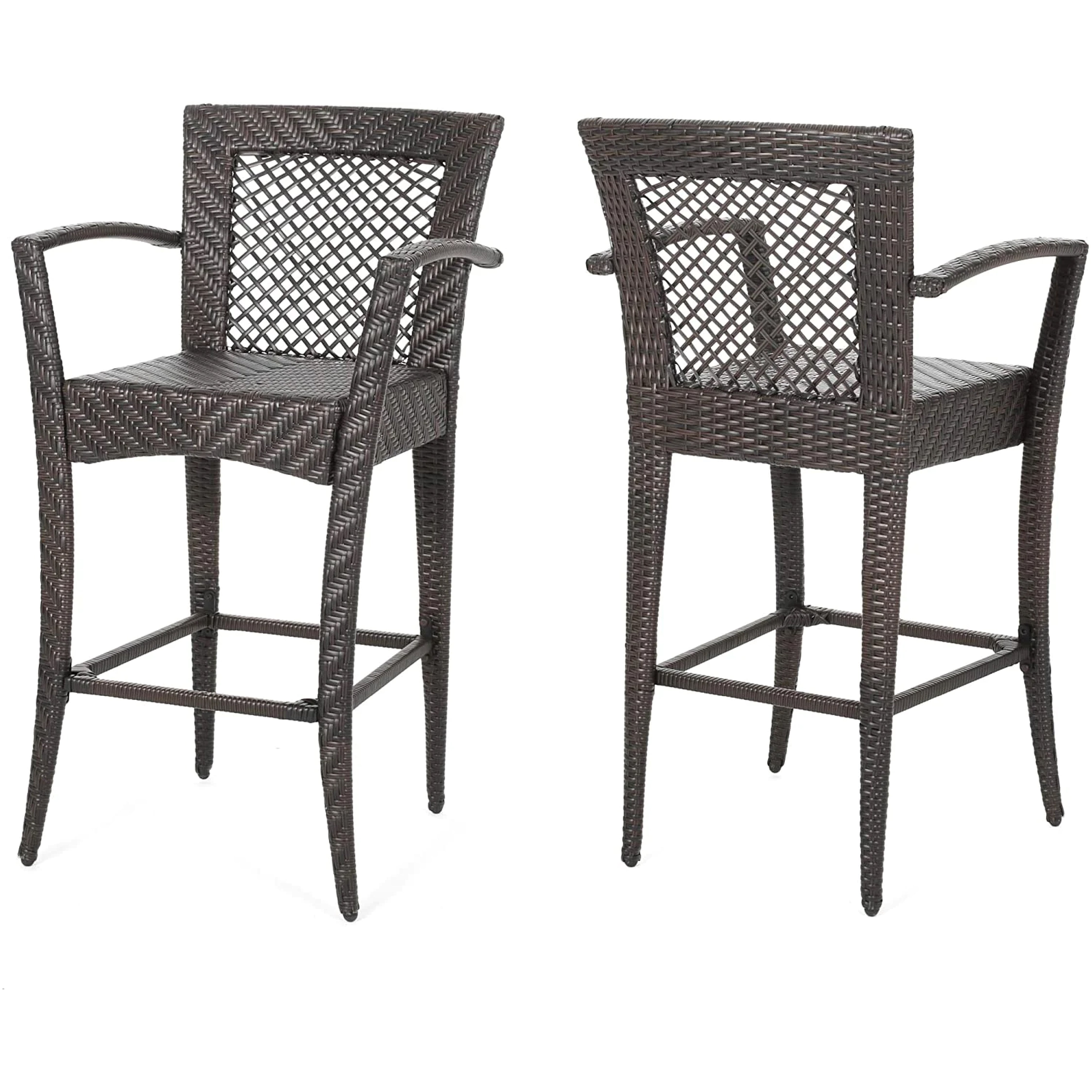 LORENZO OUTDOOR PATIO BAR CHAIR