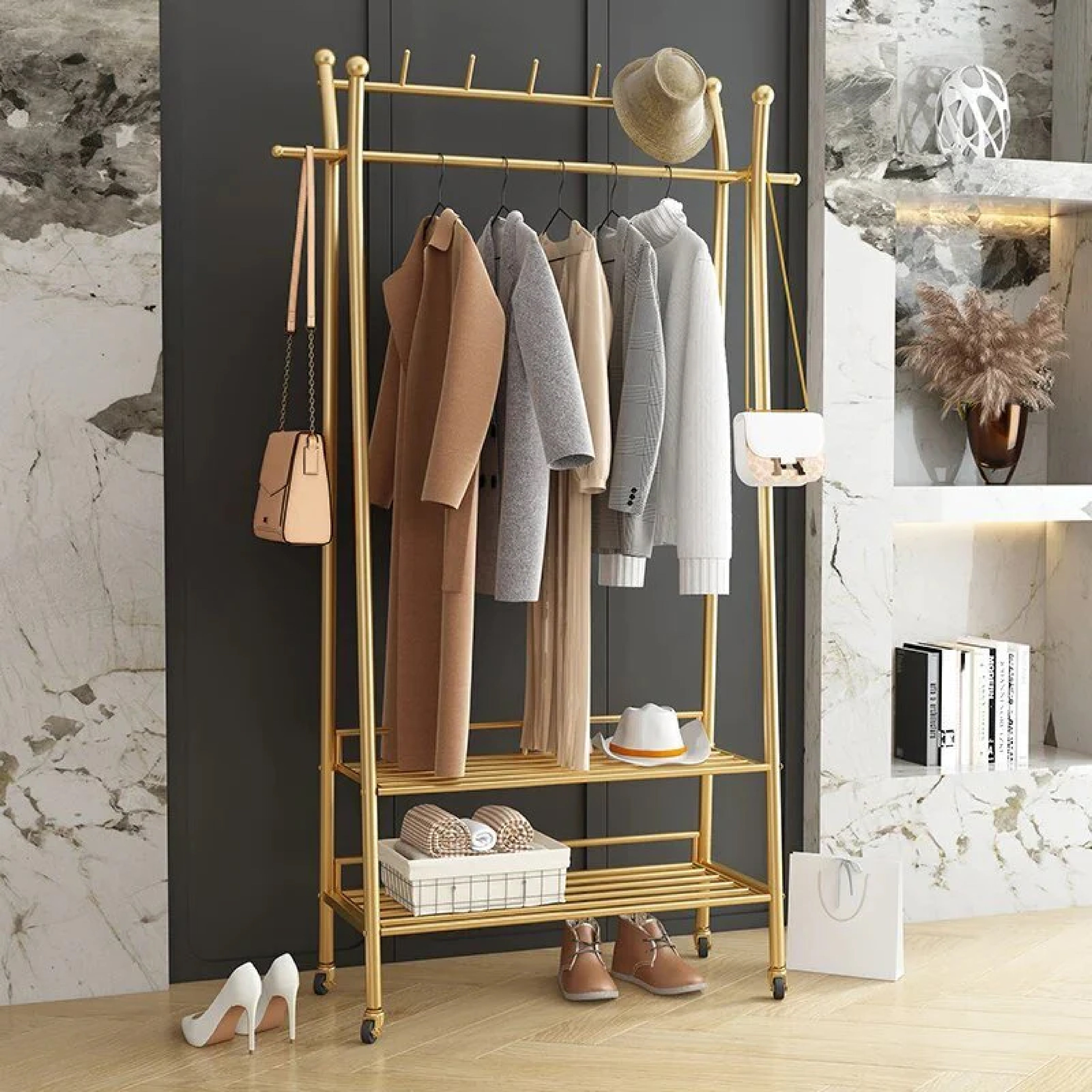 Armoire Clothes Hanging Stand