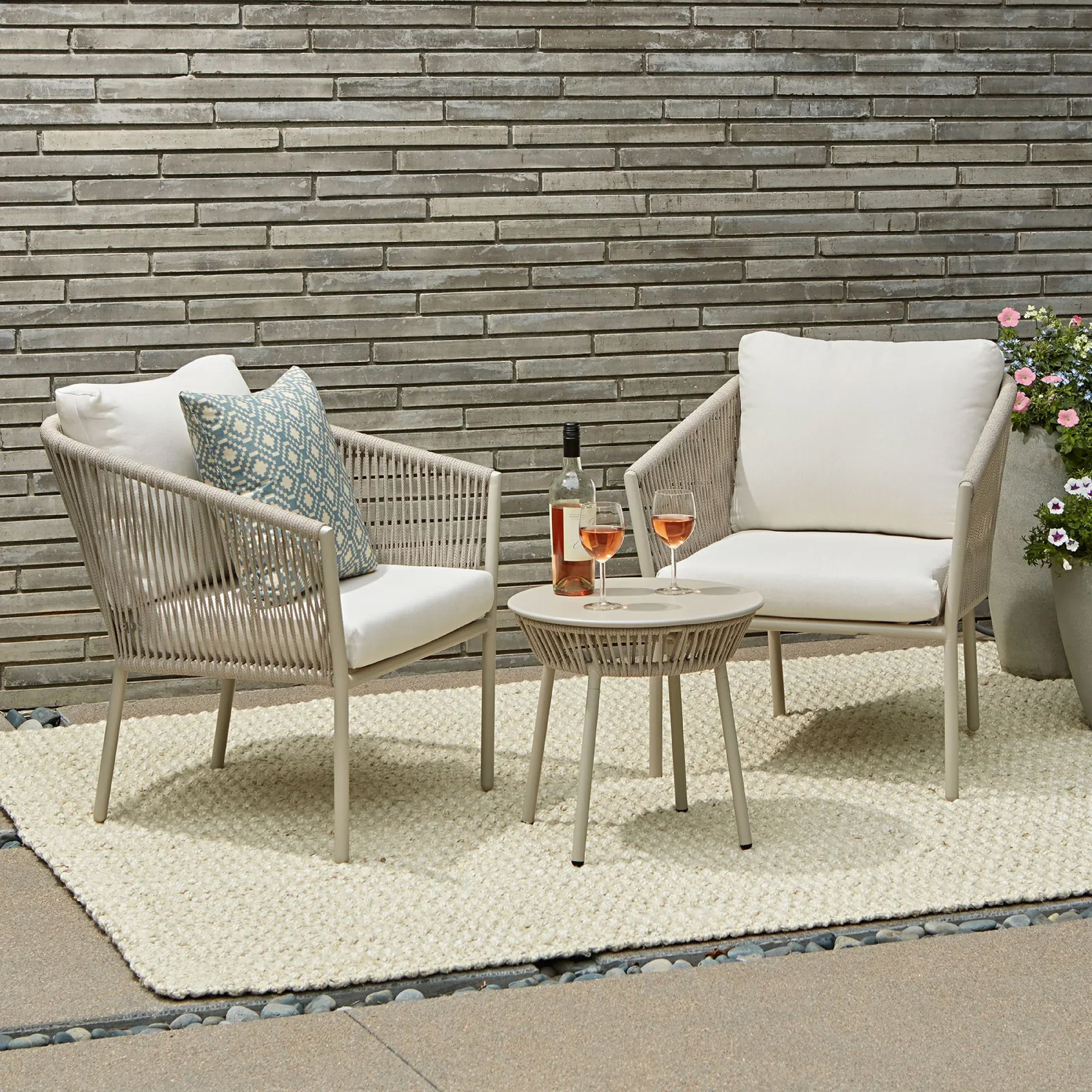 KALPA OUTDOOR PATIO SEATING SET