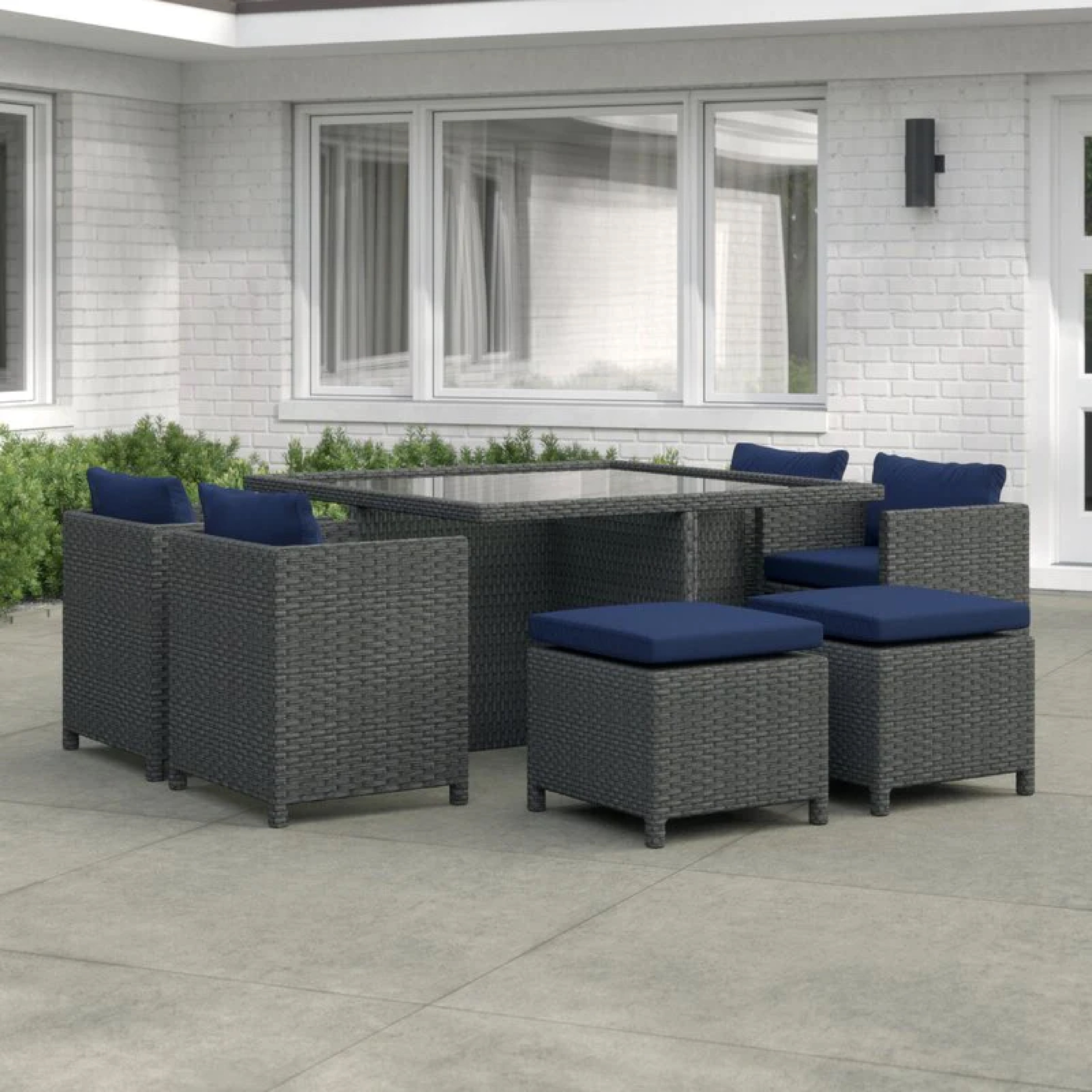 TEODORO OUTDOOR PATIO DINING SET