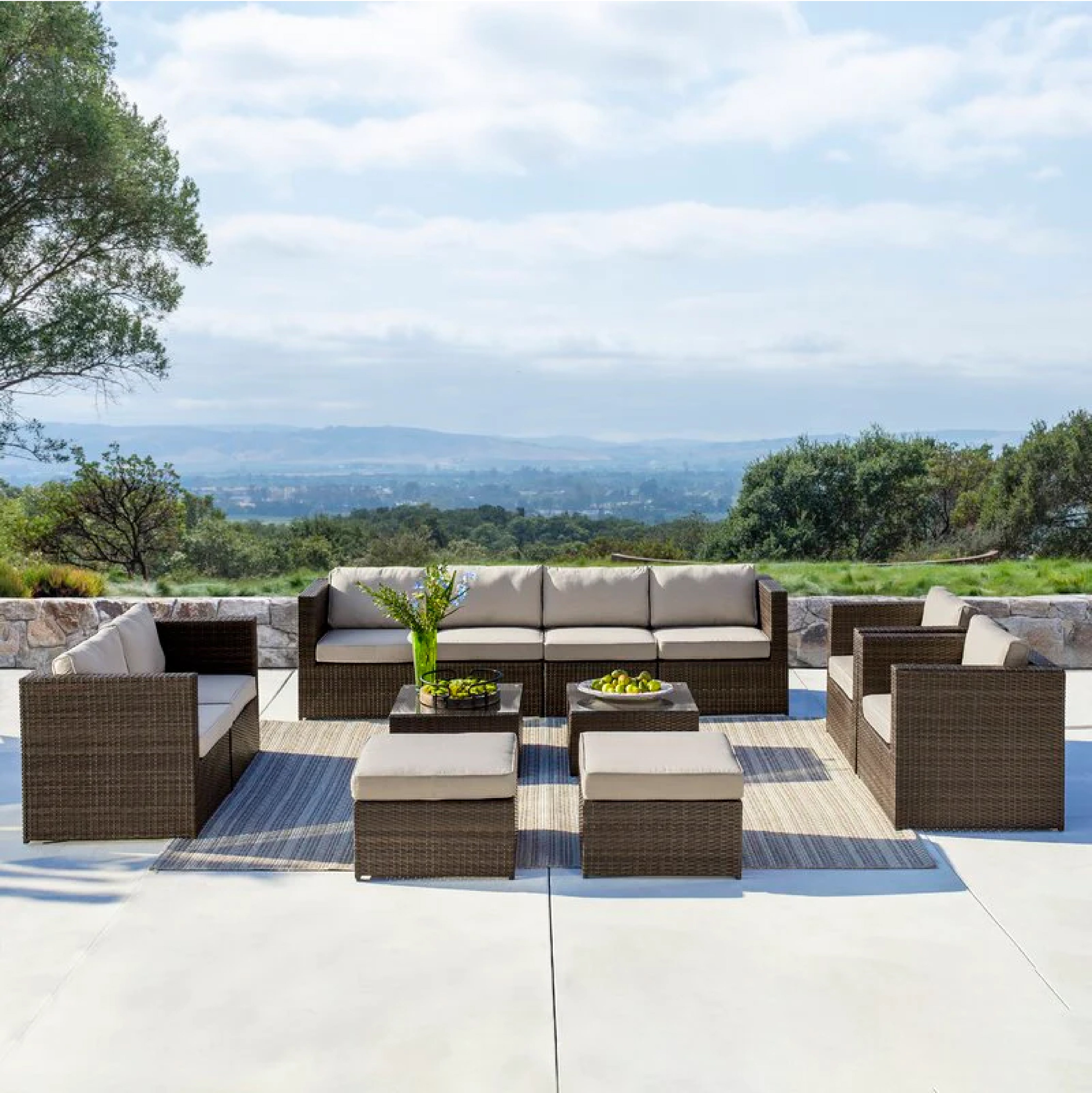 OLIVIER OUTDOOR SOFA SET