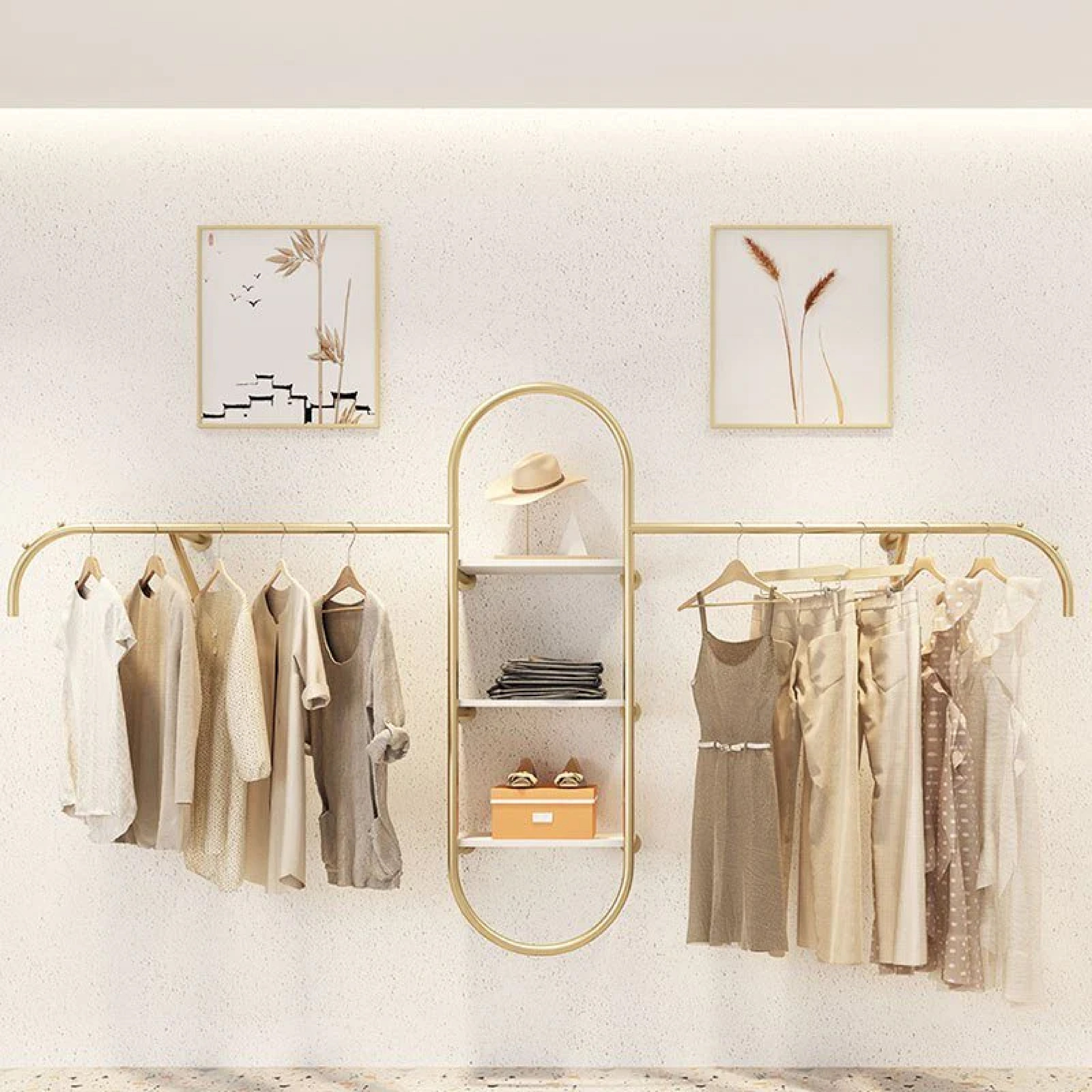 Multi-Purpose Boutique Rack