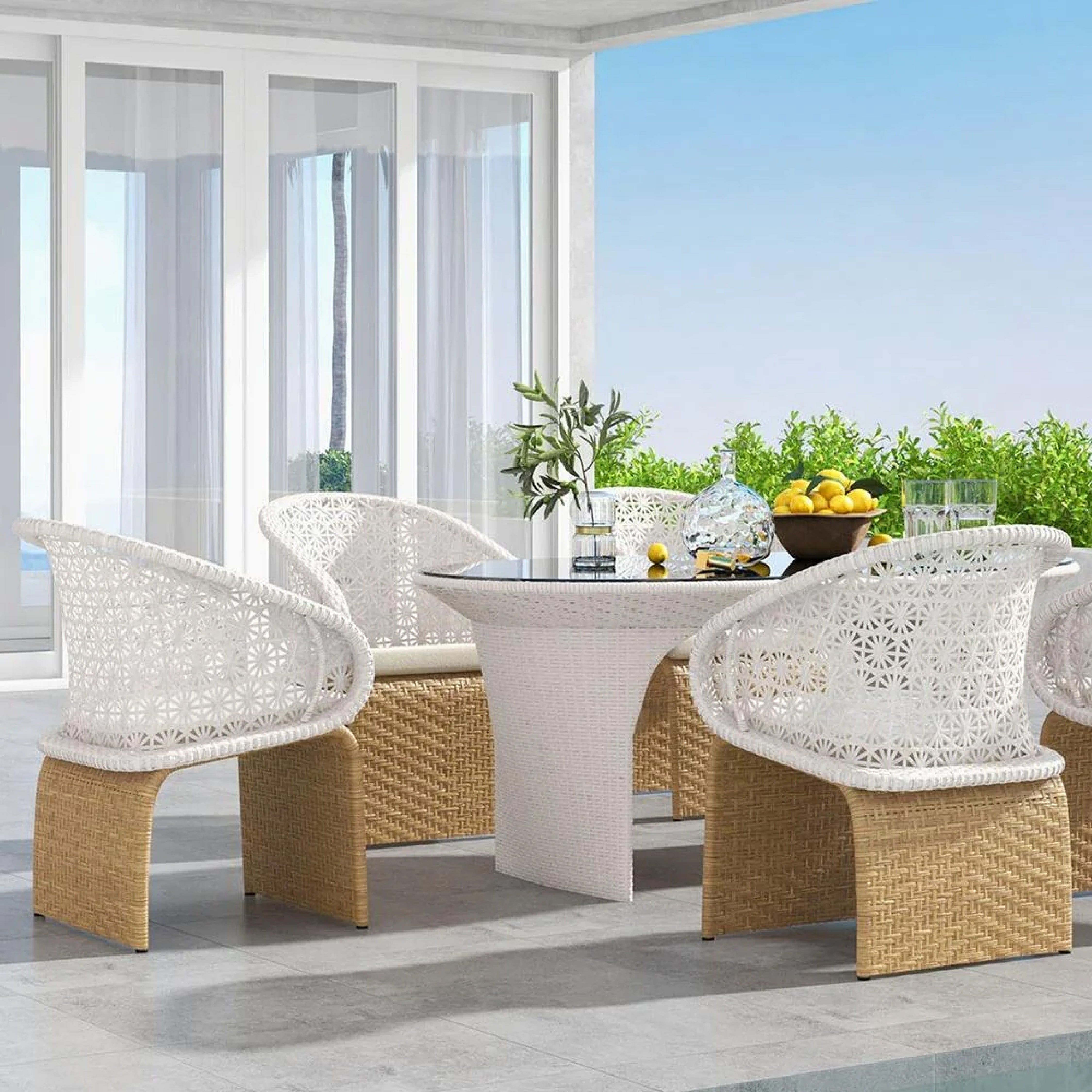 HOMELA OUTDOOR PATIO SEATING SET