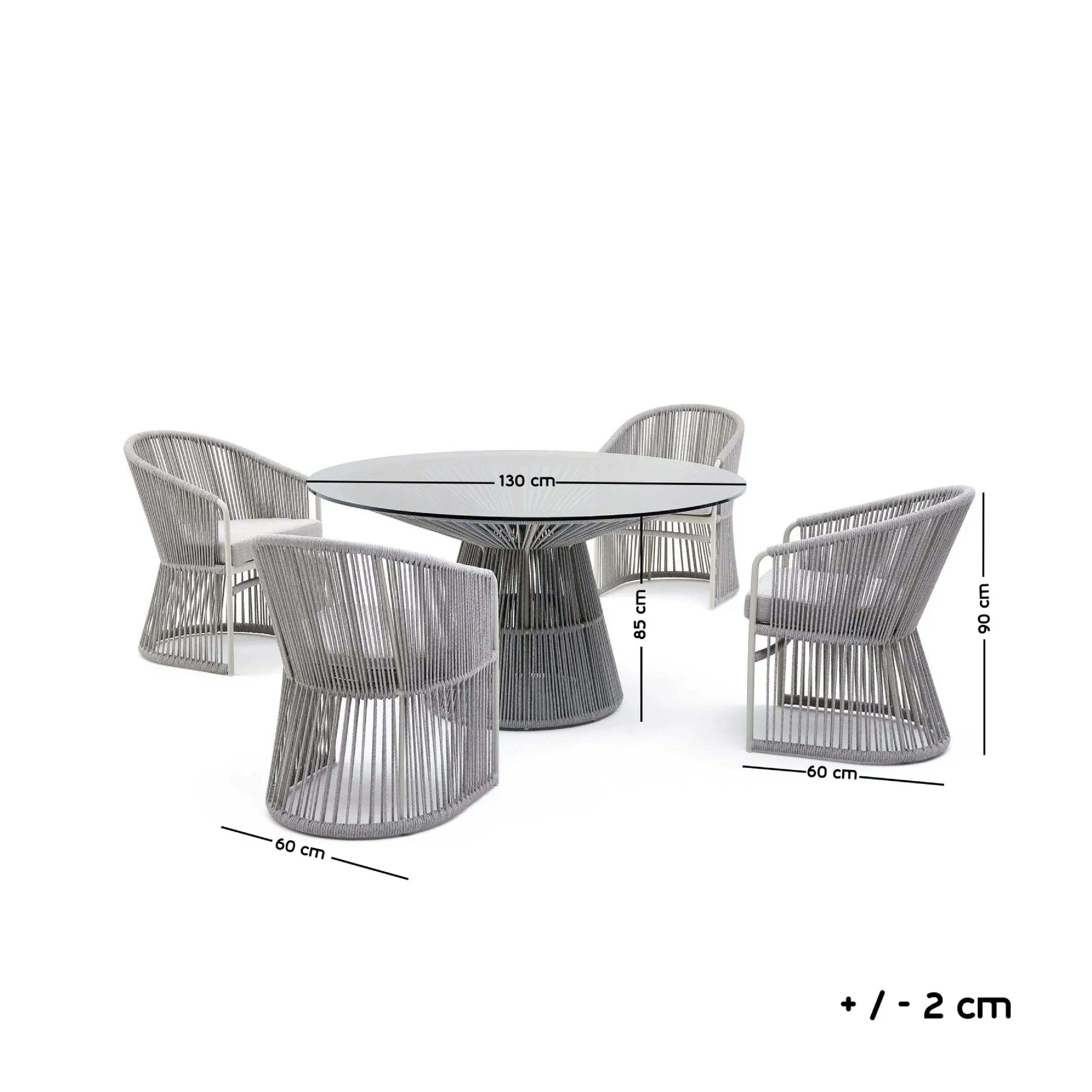 MASH OUTDOOR PATIO SEATING SET