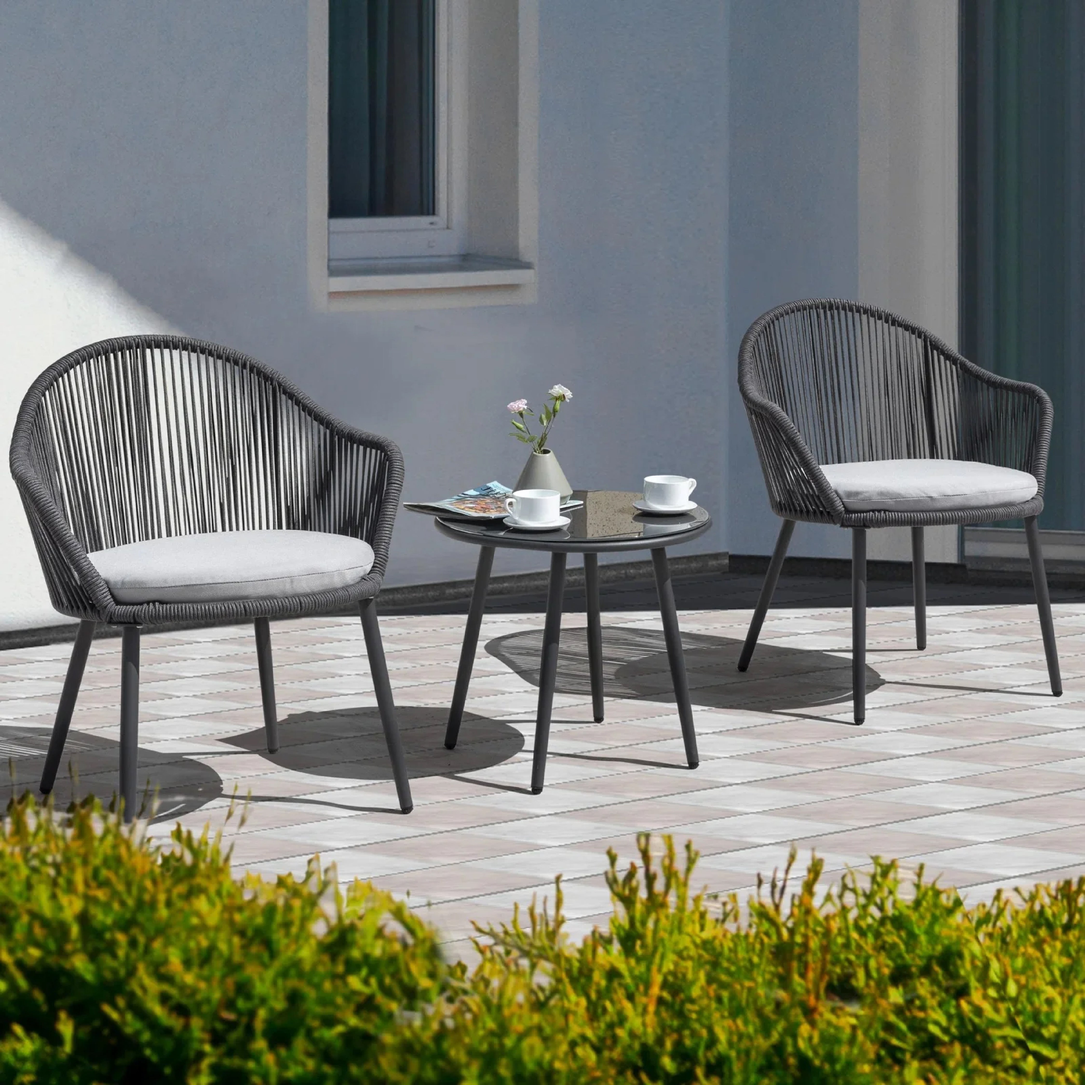 CONTI OUTDOOR PATIO SEATING SET