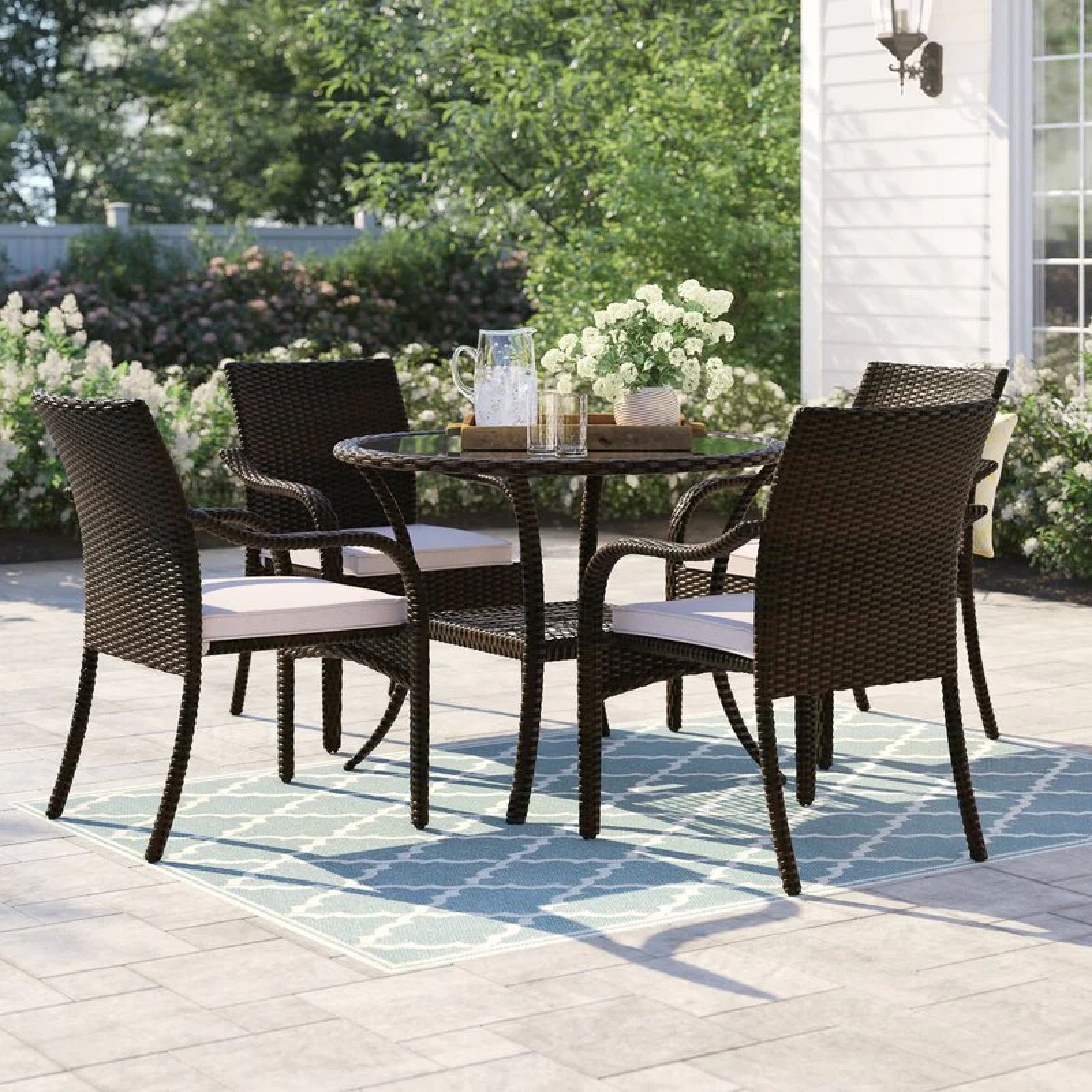 ANGELO OUTDOOR PATIO DINING SET