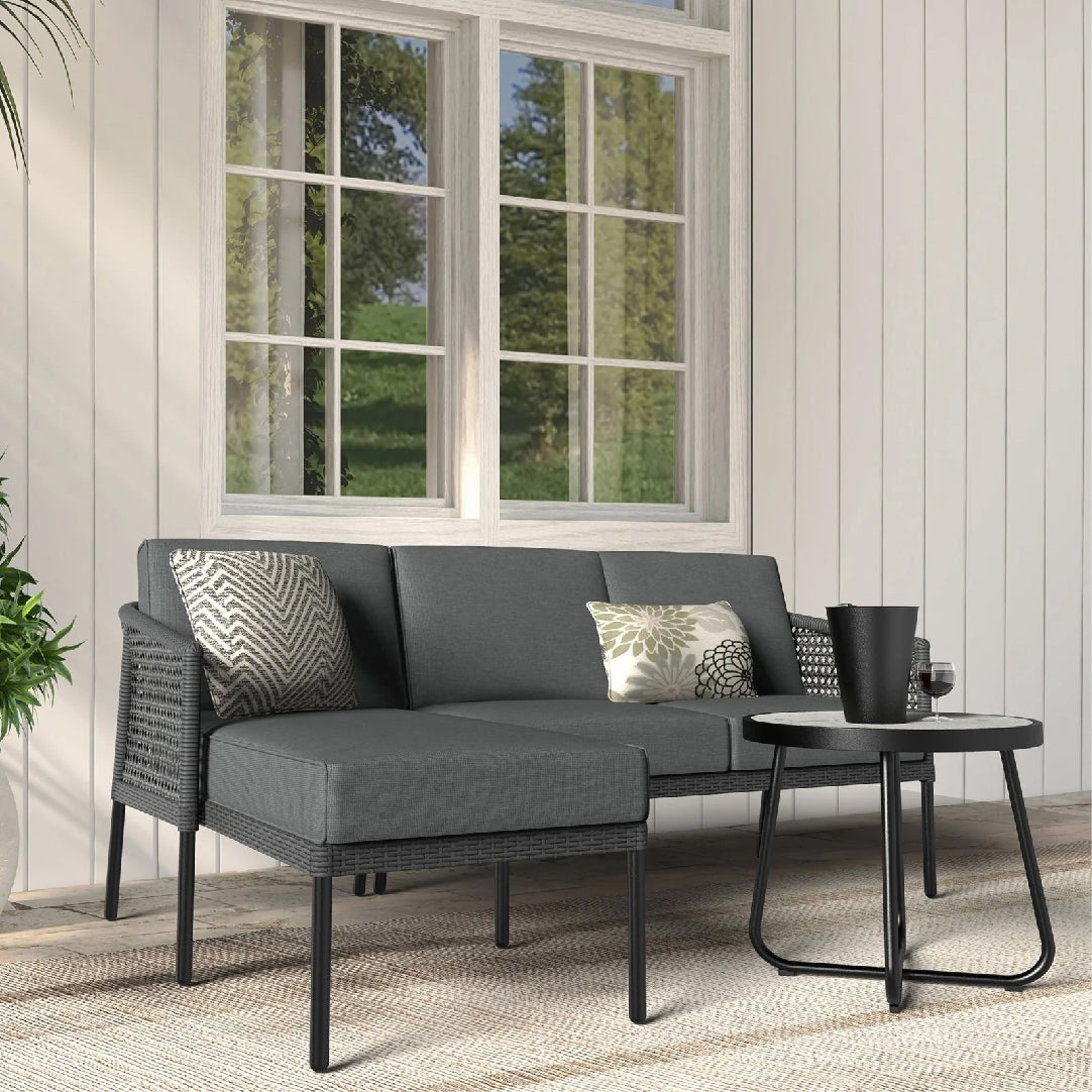 TRYFONE OUTDOOR GARDEN BALCONY SOFA SET