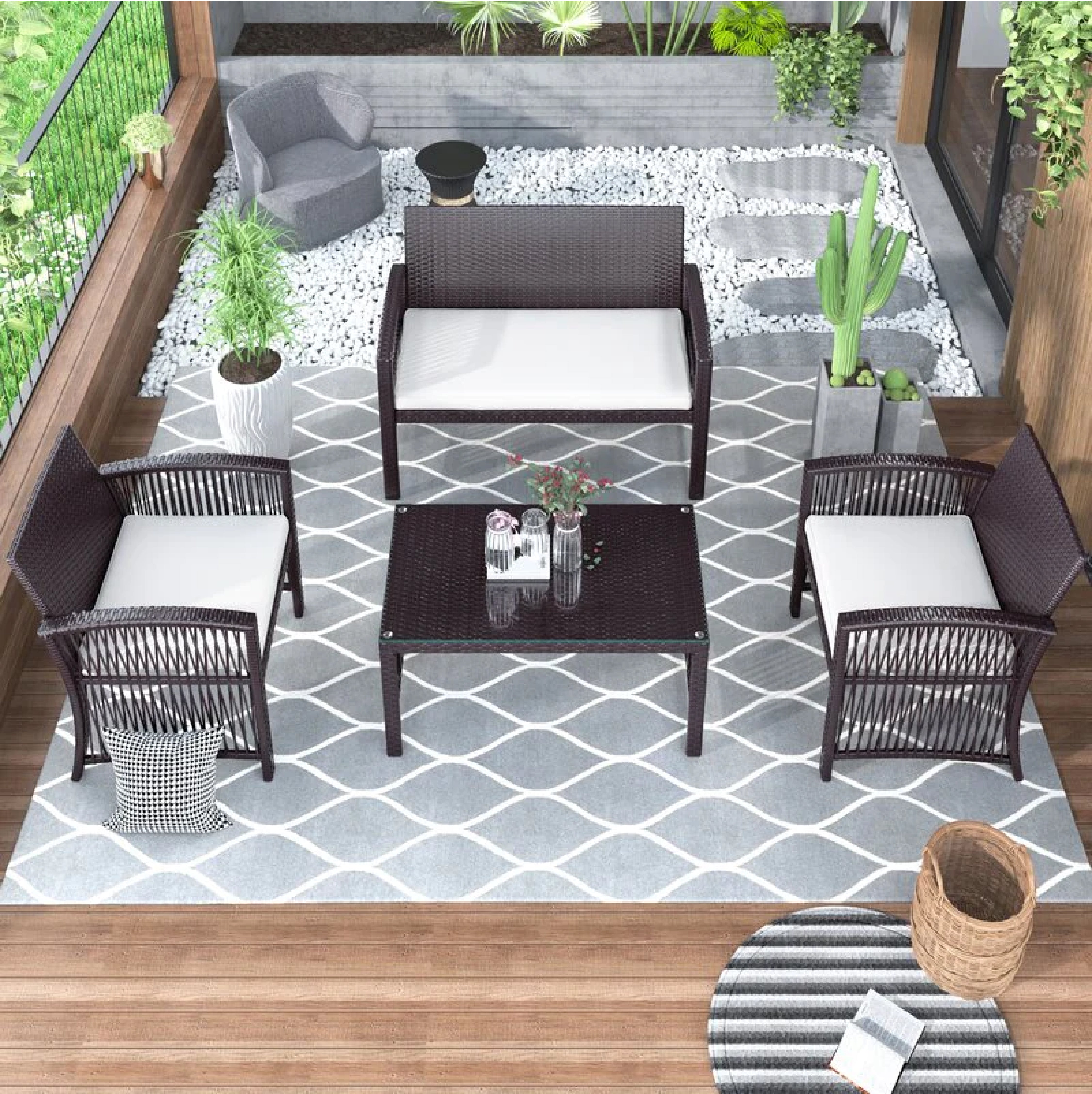 TREVISAN OUTDOOR SOFA SET