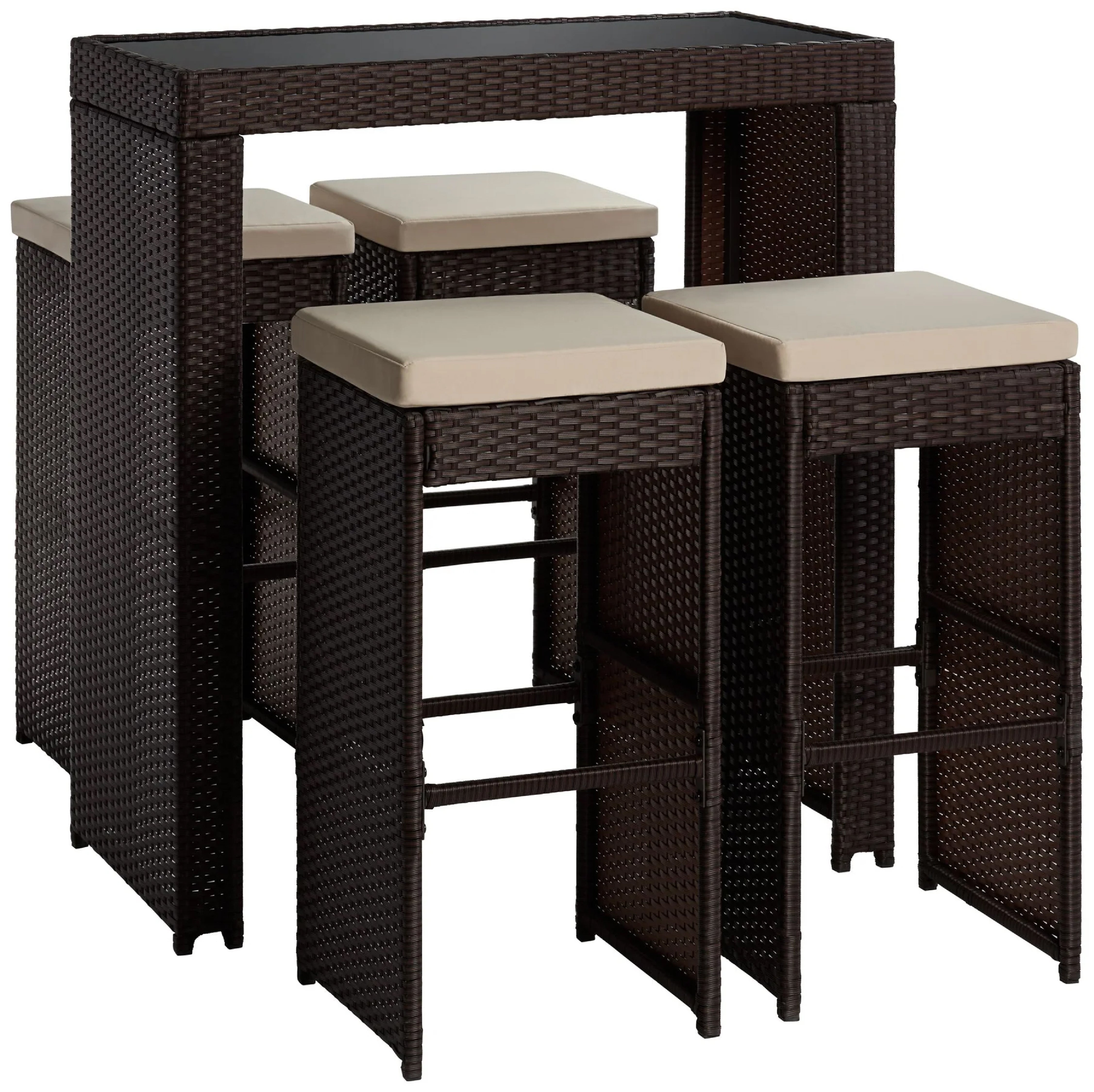 CAPONE OUTDOOR PATIO BAR SETS