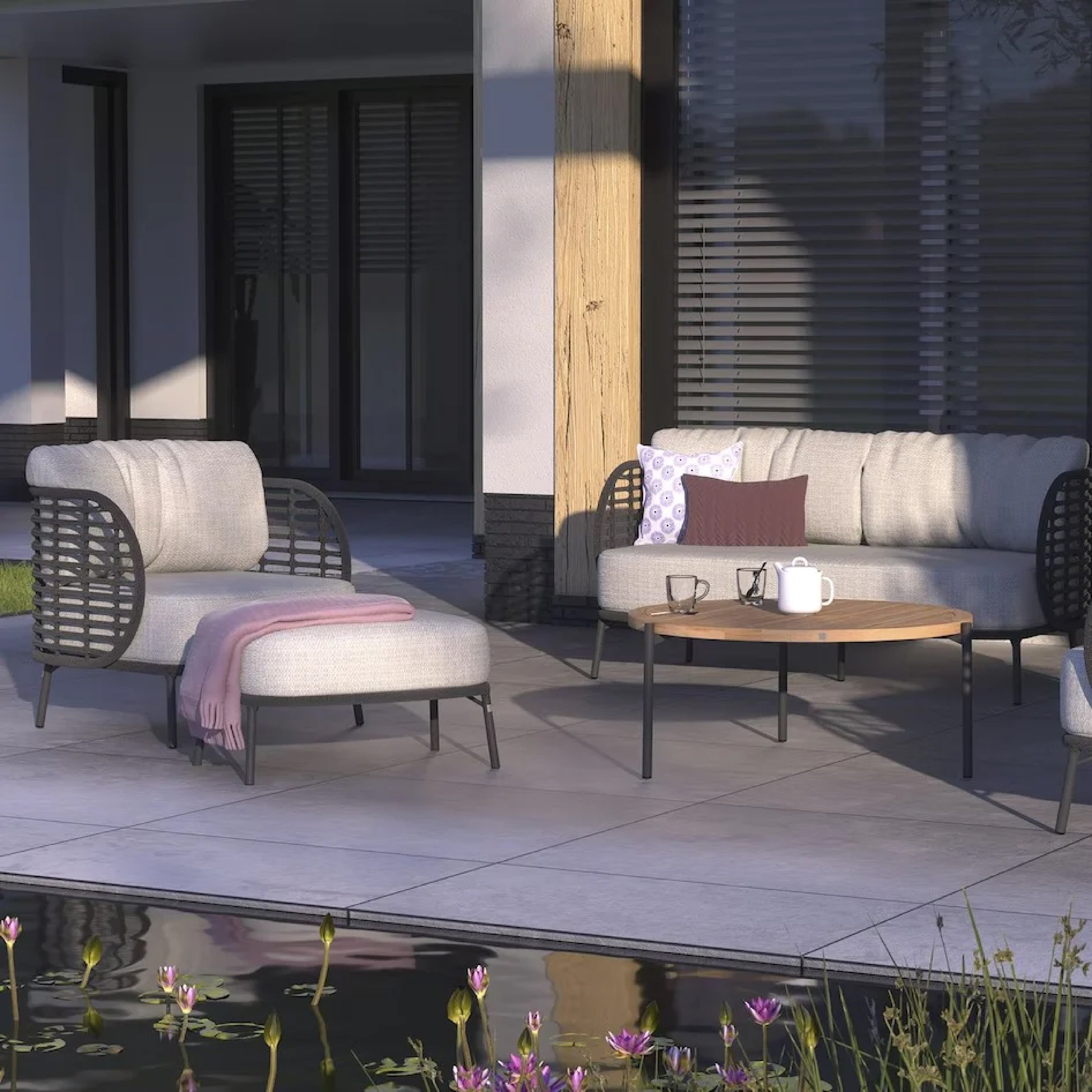 LOCATOR OUTDOOR SOFA SET