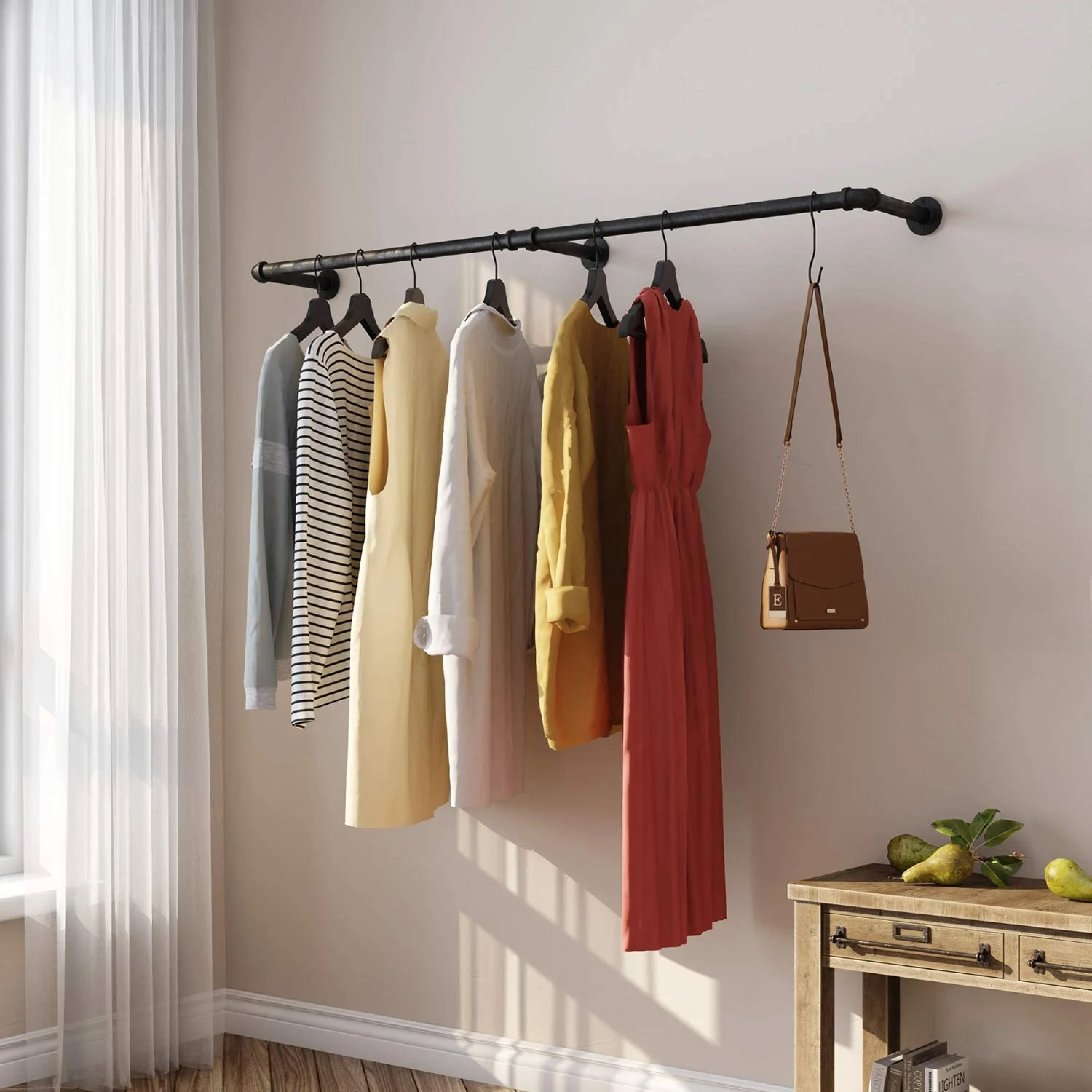 Birch Clothes Rail